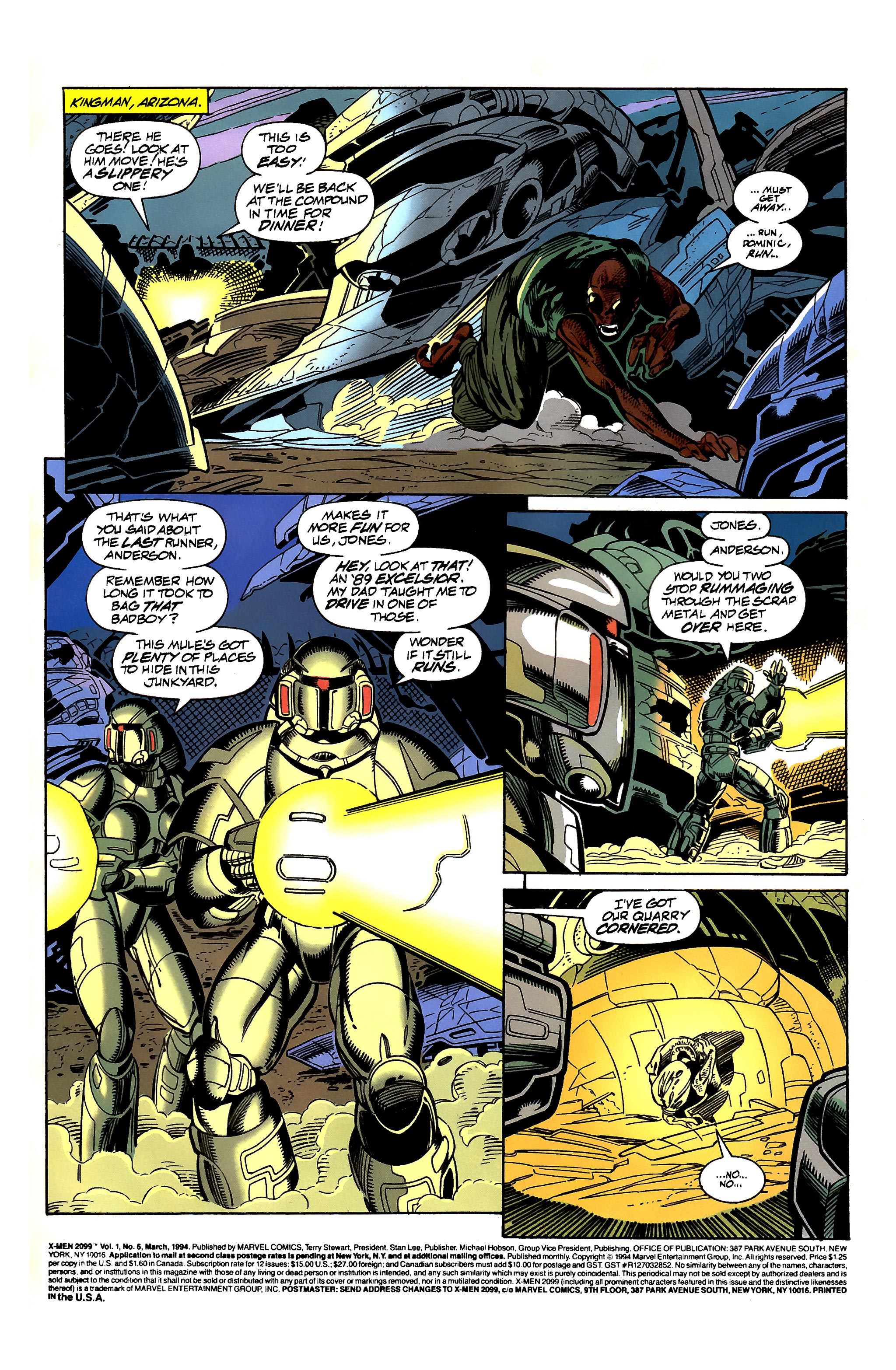 X-Men 2099 Issue #6 #7 - English 2