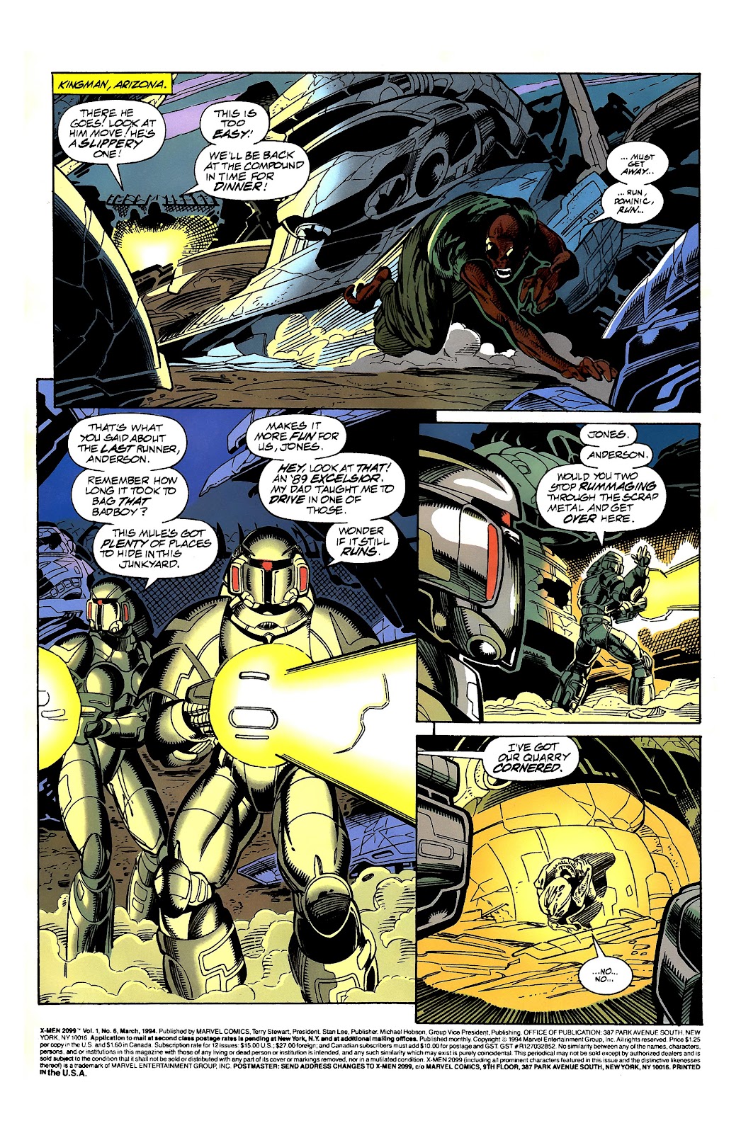 X-Men 2099 issue 6 - Page 2