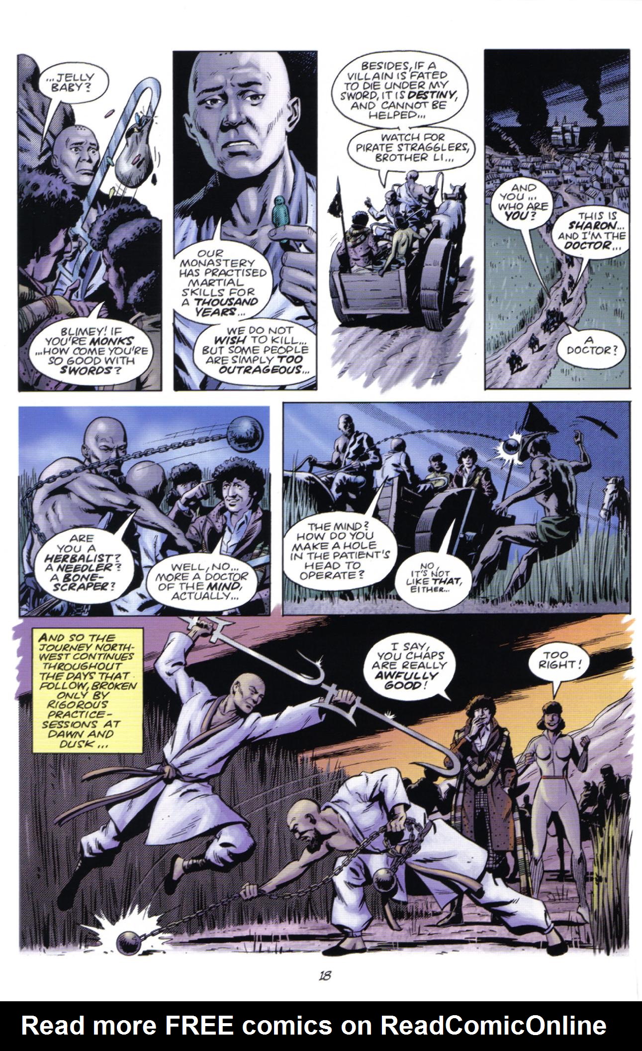 Read online Doctor Who Classics comic -  Issue #8 - 19