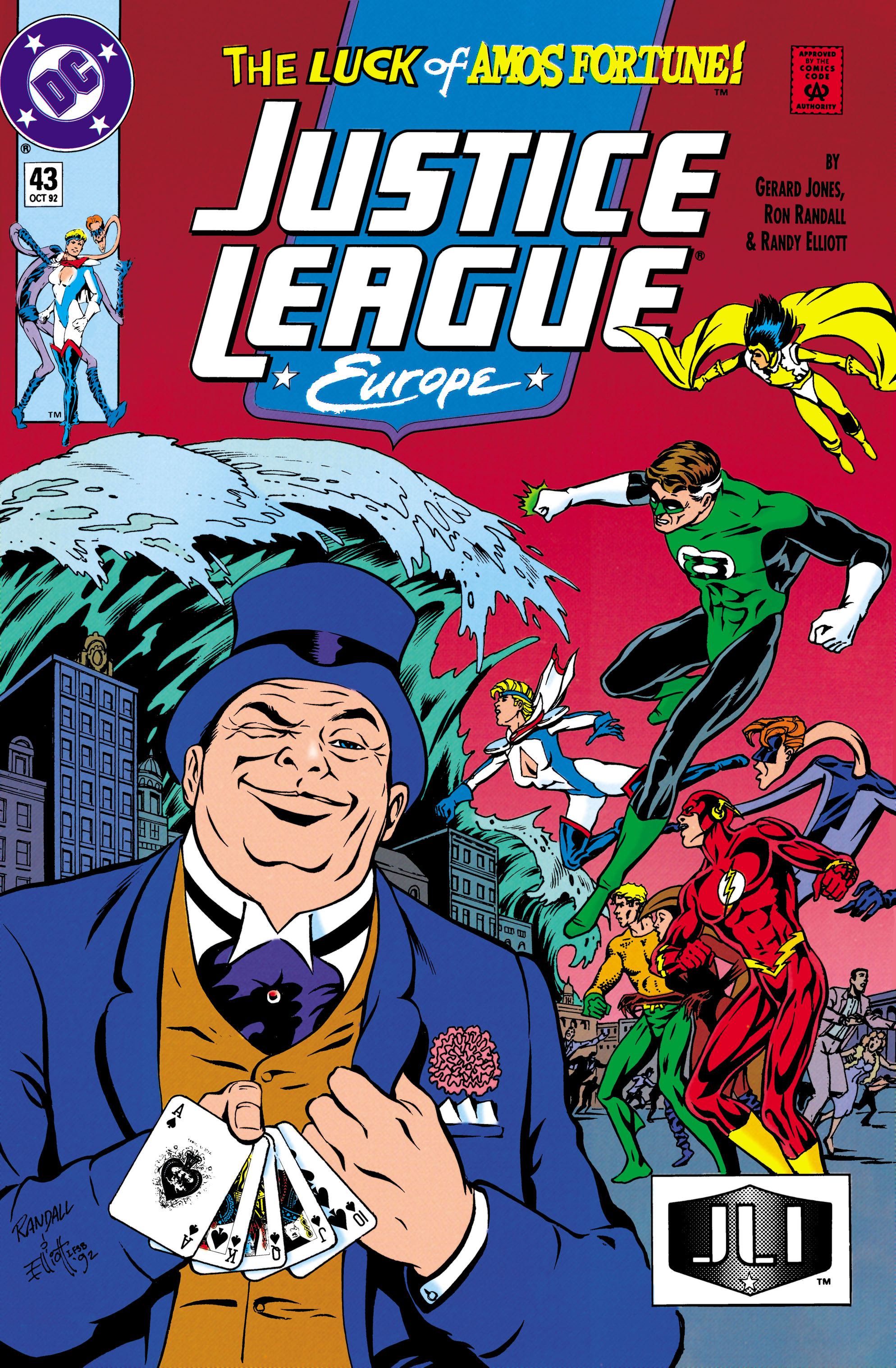 Read online Justice League Europe comic -  Issue #43 - 1