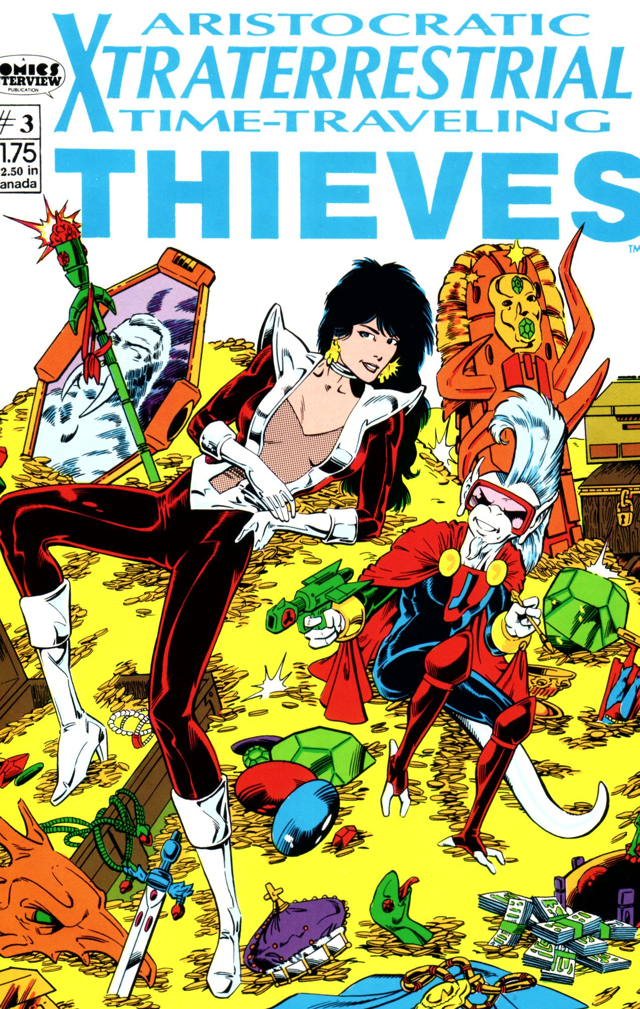 Read online Aristocratic Xtraterrestrial Time-Traveling Thieves comic -  Issue #3 - 1