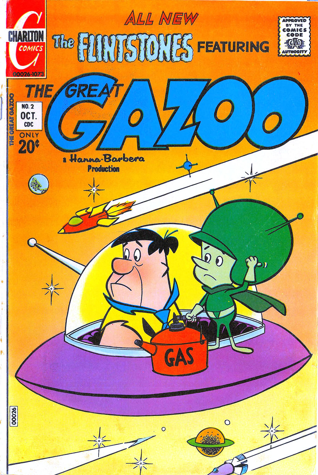 Read online Great Gazoo comic -  Issue #2 - 1