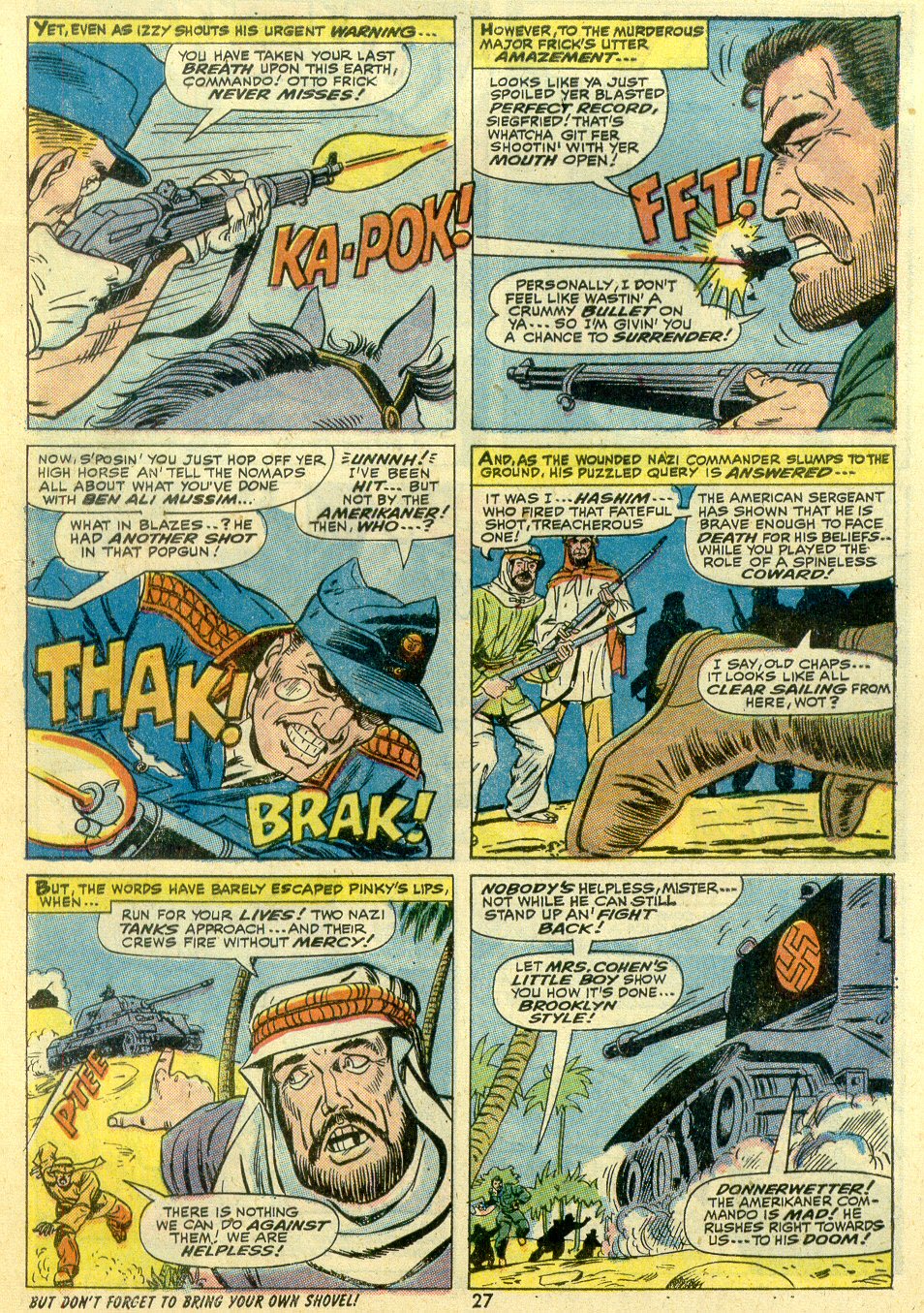 Read online Sgt. Fury comic -  Issue #107 - 29