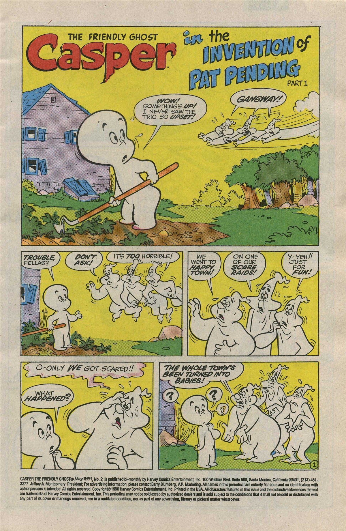 Read online Casper the Friendly Ghost (1991) comic -  Issue #2 - 3