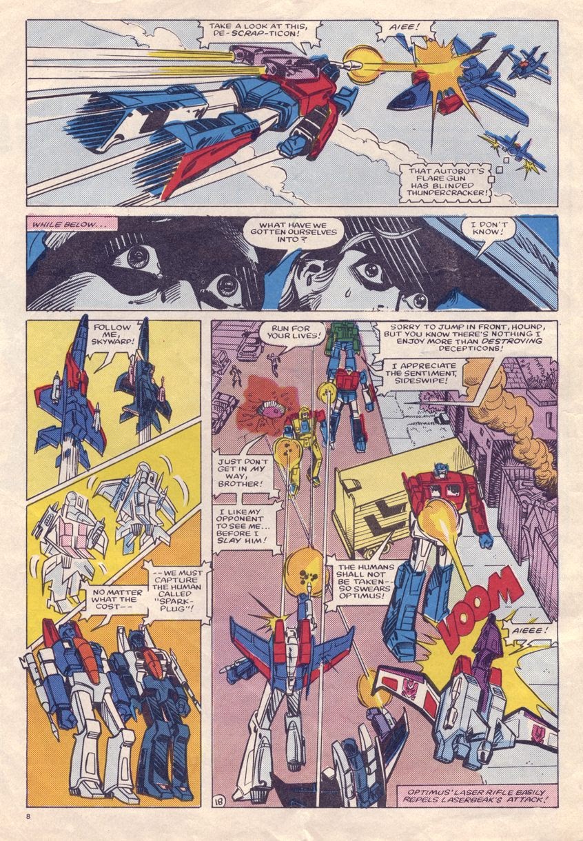 Read online The Transformers (UK) comic -  Issue #4 - 5