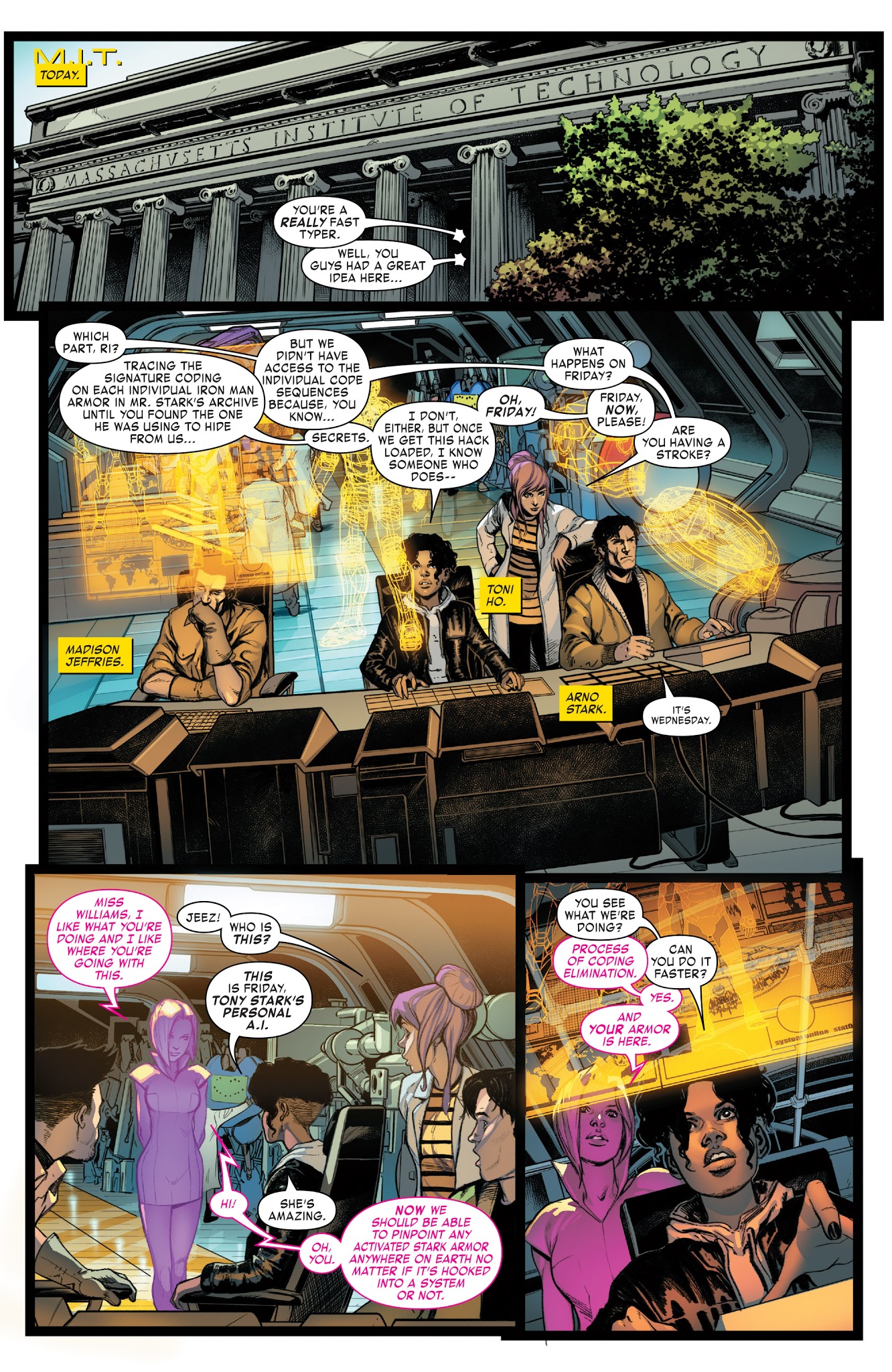 Read online Invincible Iron Man (2016) comic -  Issue #598 - 7