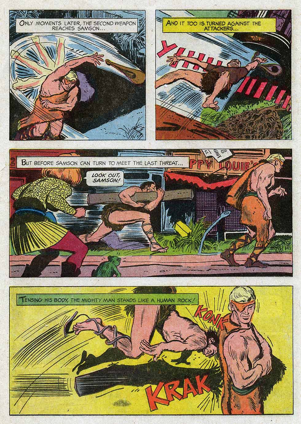 Read online Mighty Samson (1964) comic -  Issue #1 - 21
