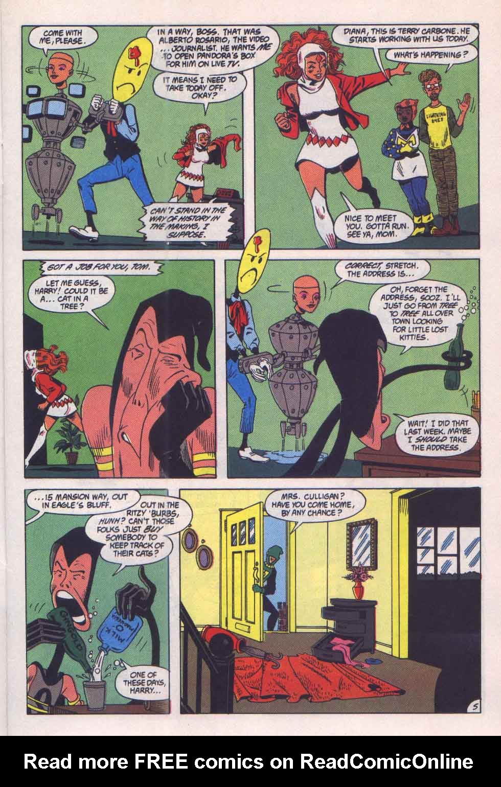 Read online Hero Hotline comic -  Issue #3 - 6