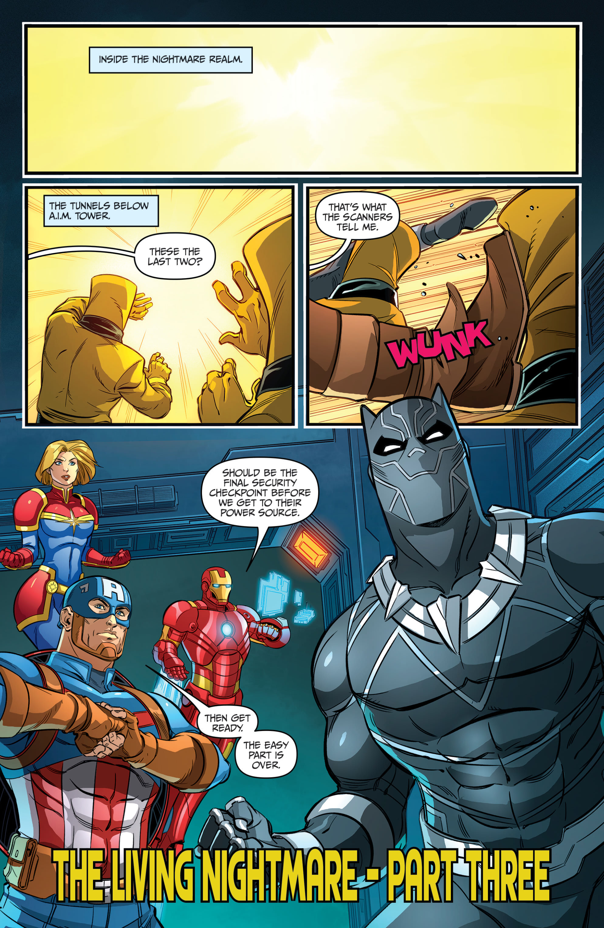 Read online Marvel Action: Avengers comic -  Issue #12 - 4