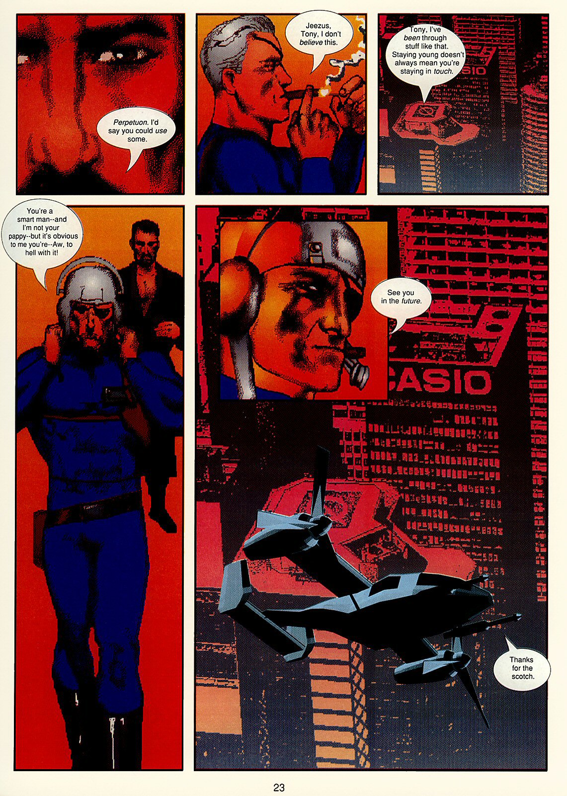 Read online Marvel Graphic Novel comic -  Issue #33 - Iron Man - Crash - 24