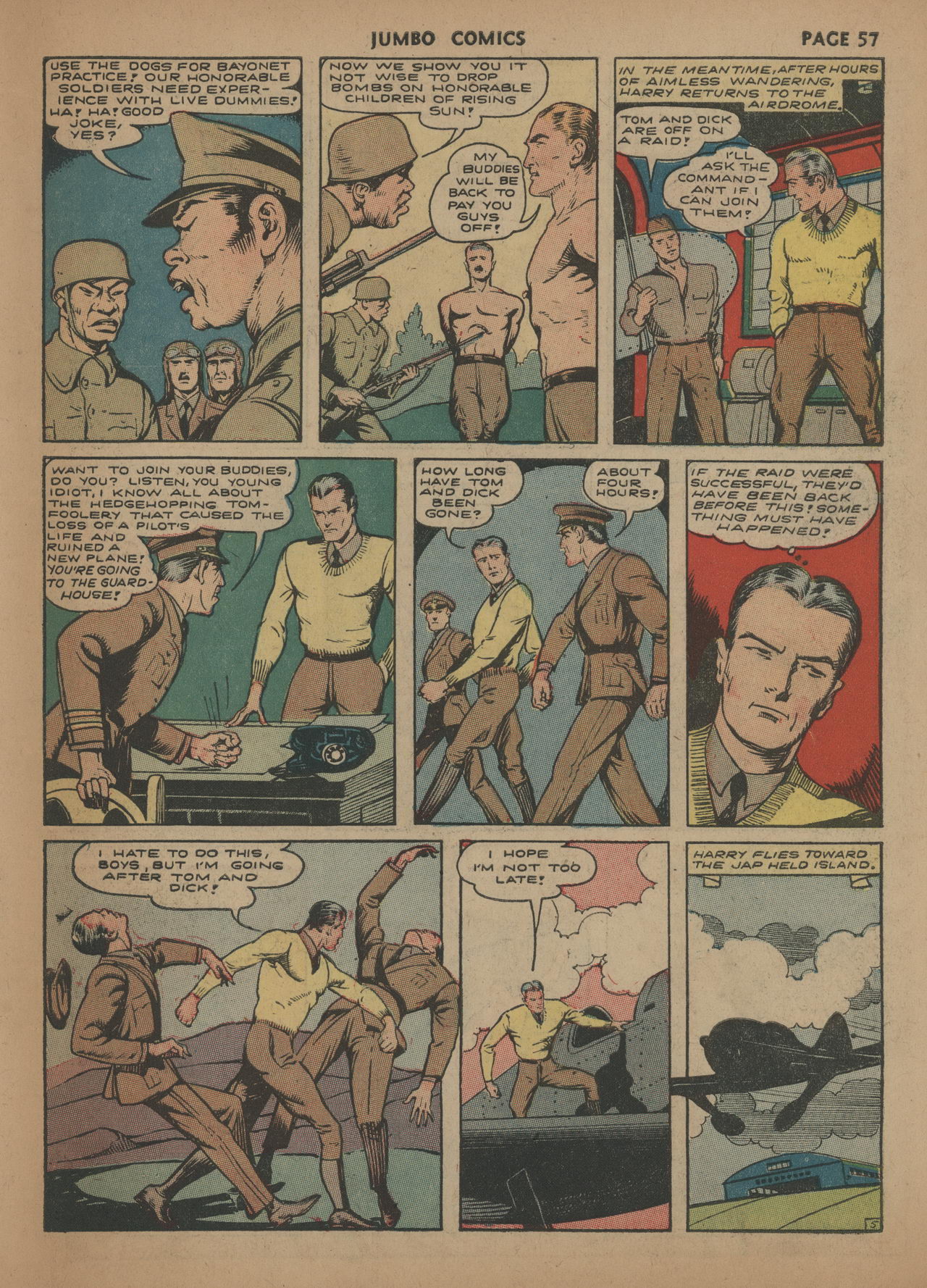 Read online Jumbo Comics comic -  Issue #44 - 59