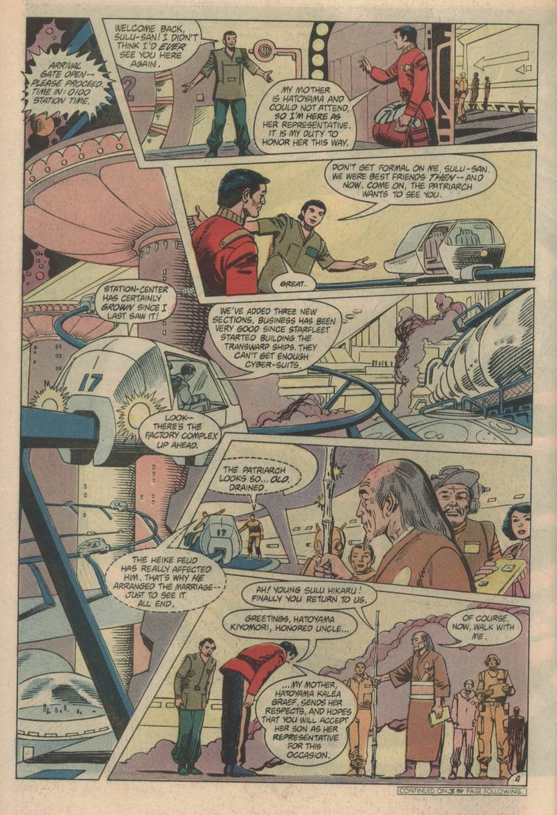 Read online Star Trek (1984) comic -  Issue #20 - 4