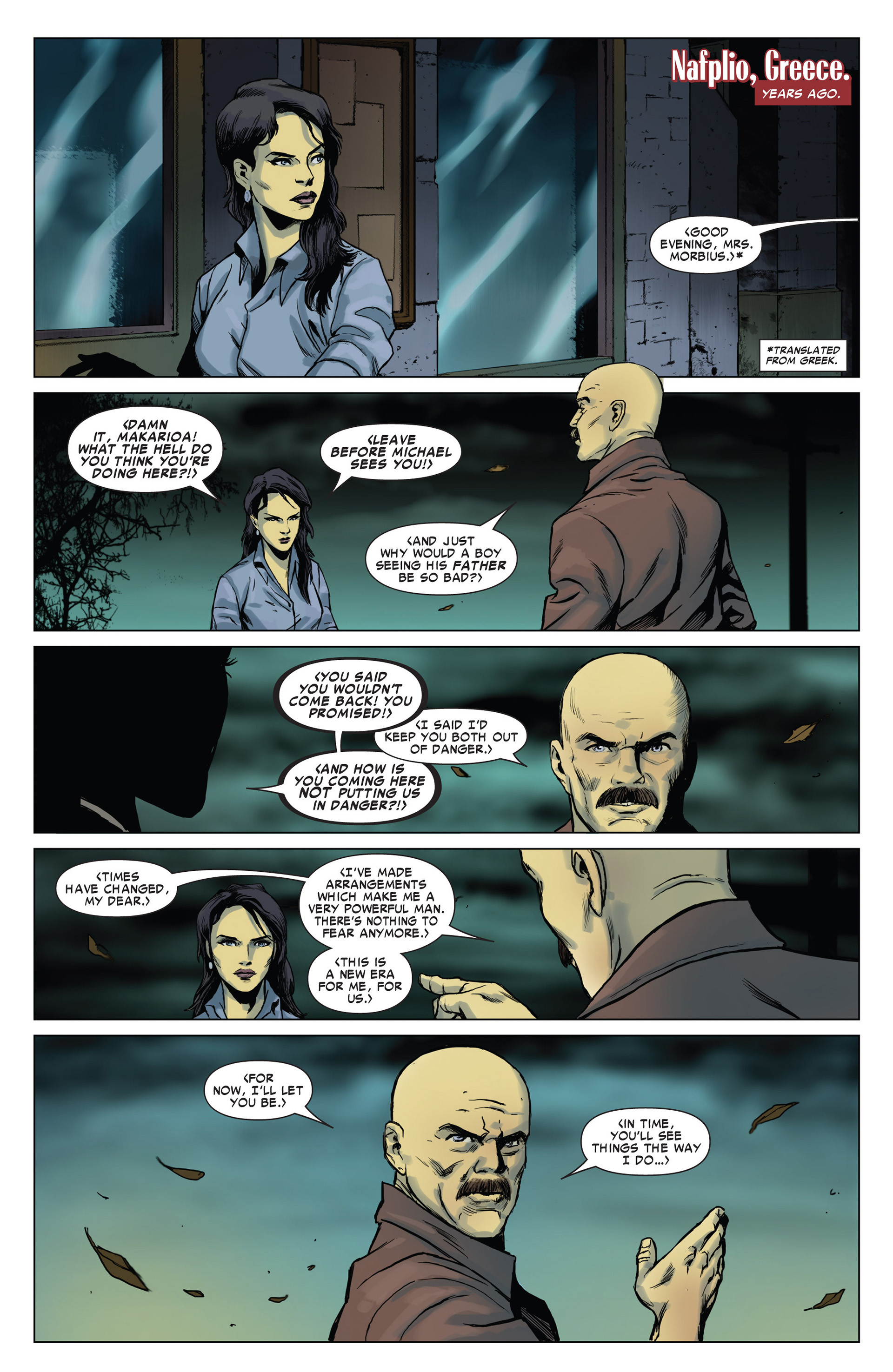 Read online Morbius: The Living Vampire comic -  Issue #8 - 3