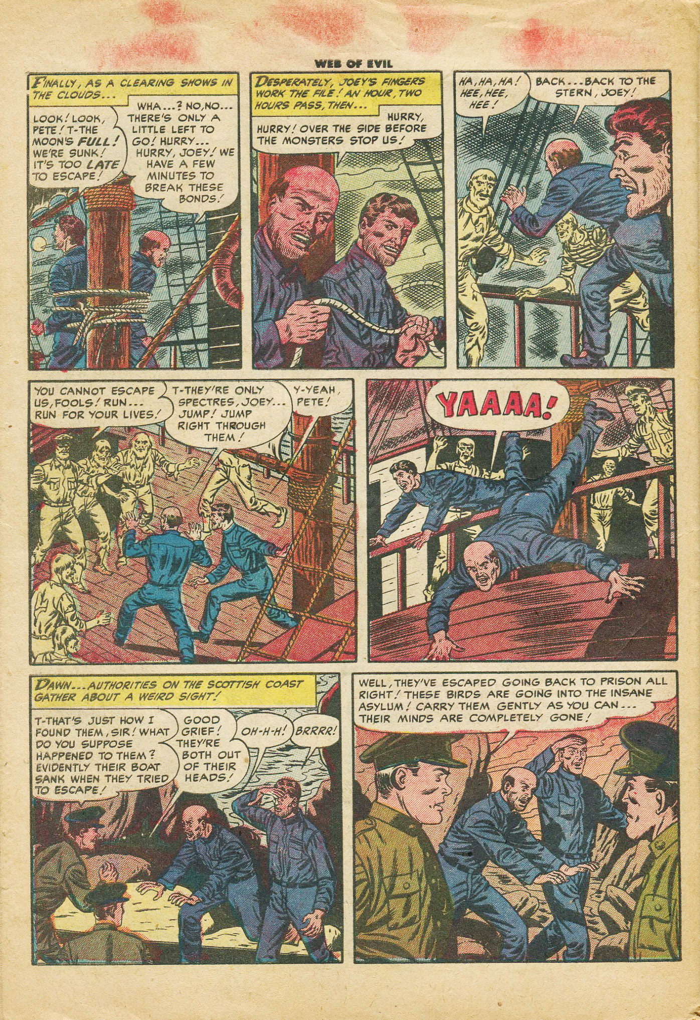 Read online Web of Evil comic -  Issue #17 - 32