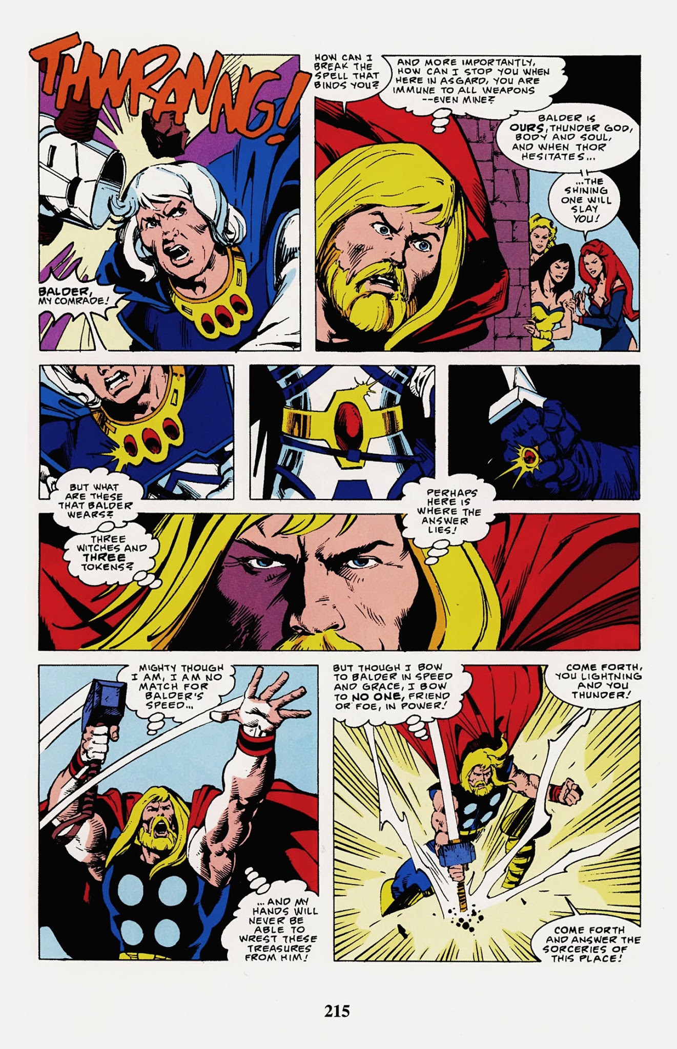 Read online Thor Visionaries: Walter Simonson comic -  Issue # TPB 3 - 217