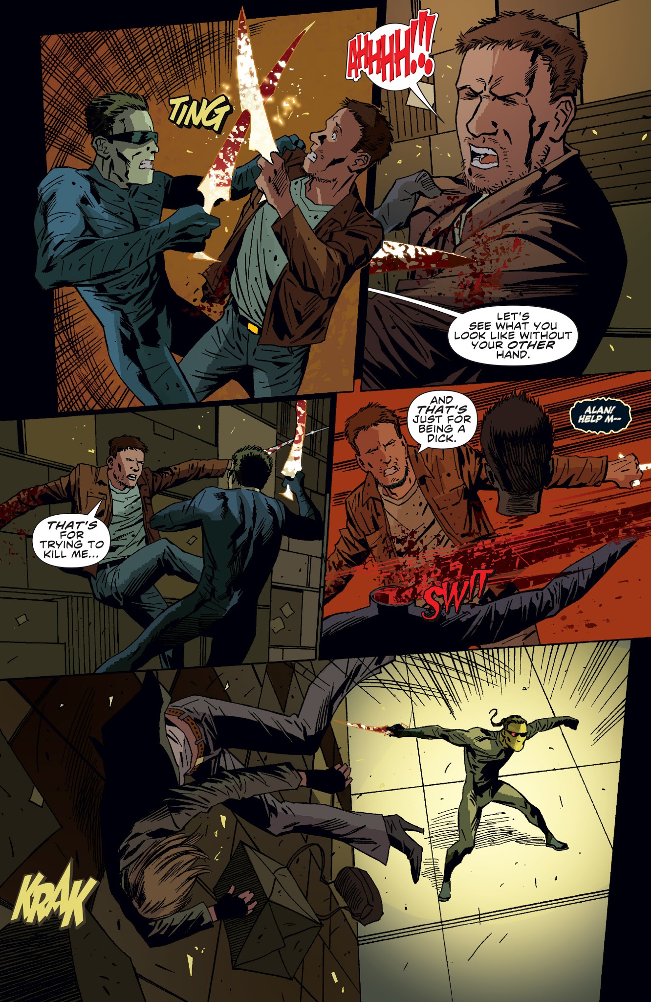 Read online Malignant Man comic -  Issue # TPB - 68