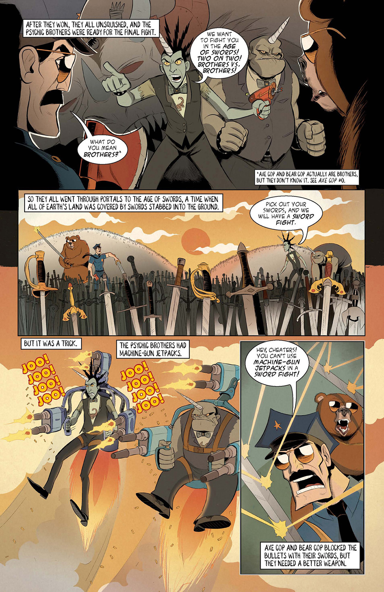 Read online Axe Cop comic -  Issue # TPB 2 - 68