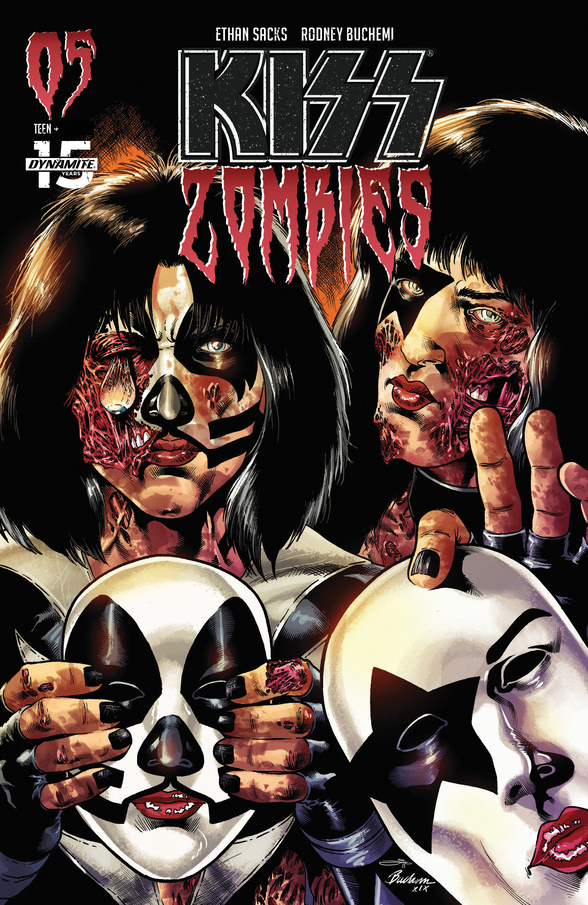 Read online Kiss: Zombies comic -  Issue #5 - 3