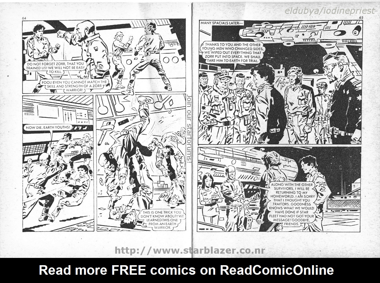 Read online Starblazer comic -  Issue #51 - 34