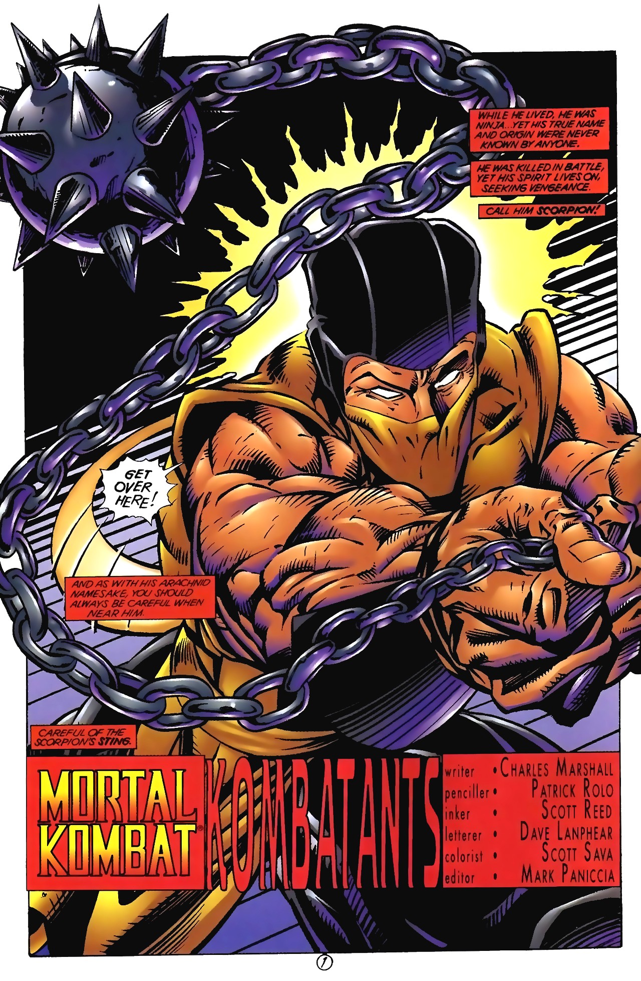 Read online Mortal Kombat (1994) comic -  Issue #0 - 6