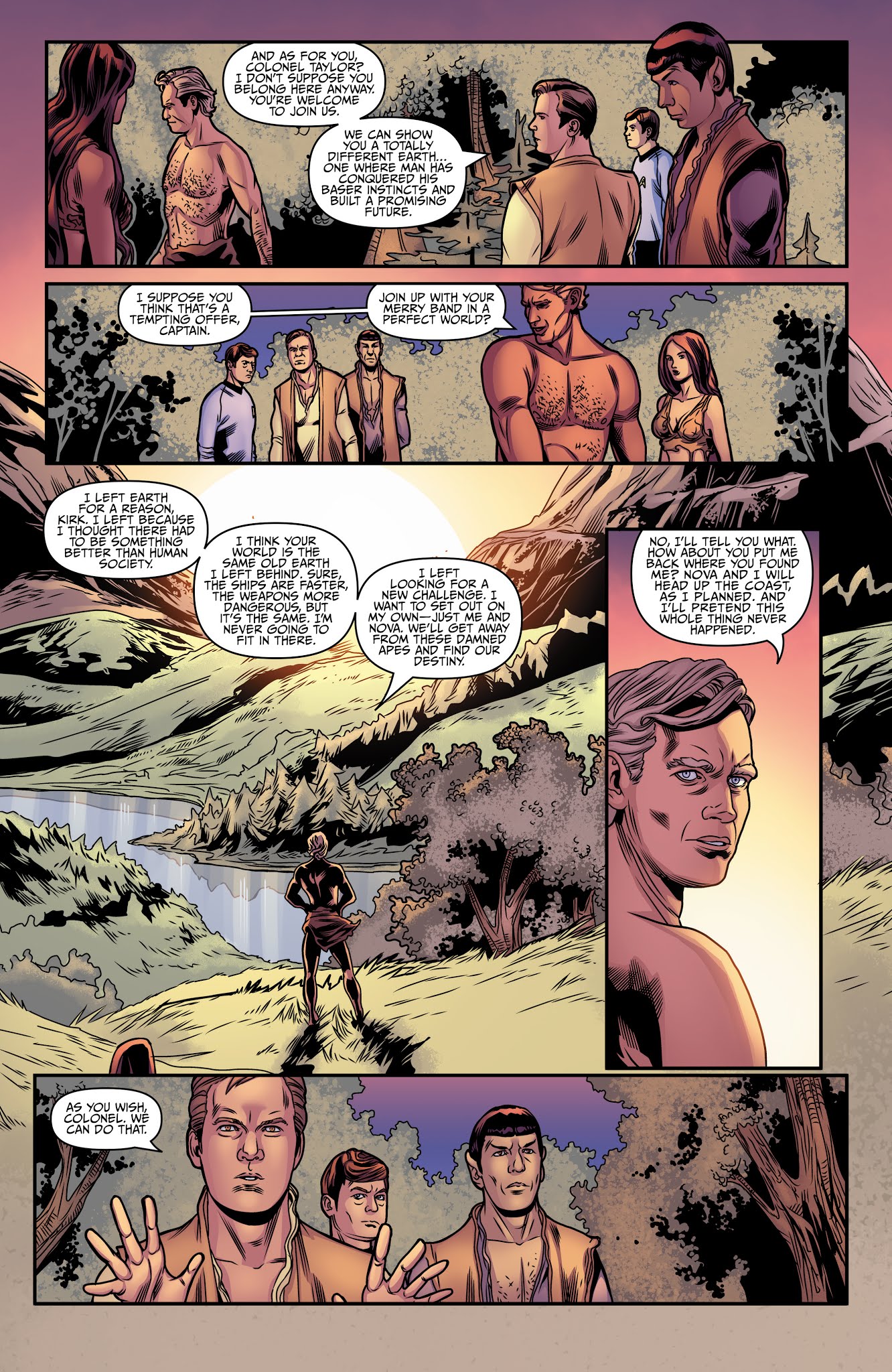 Read online Star Trek/Planet of the Apes: The Primate Directive comic -  Issue # _TPB - 104