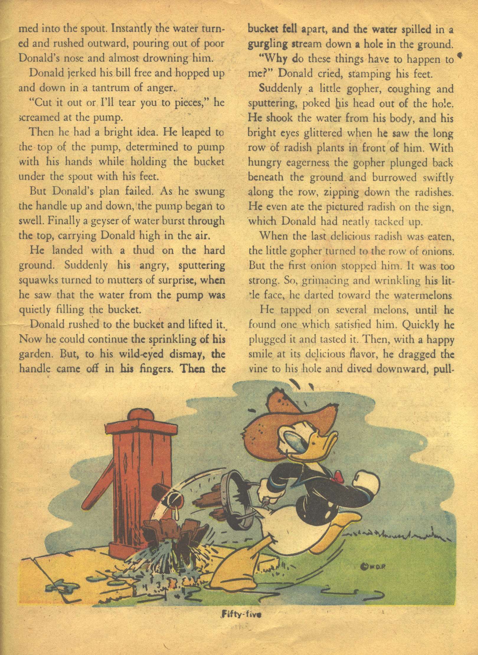 Read online Walt Disney's Comics and Stories comic -  Issue #17 - 57