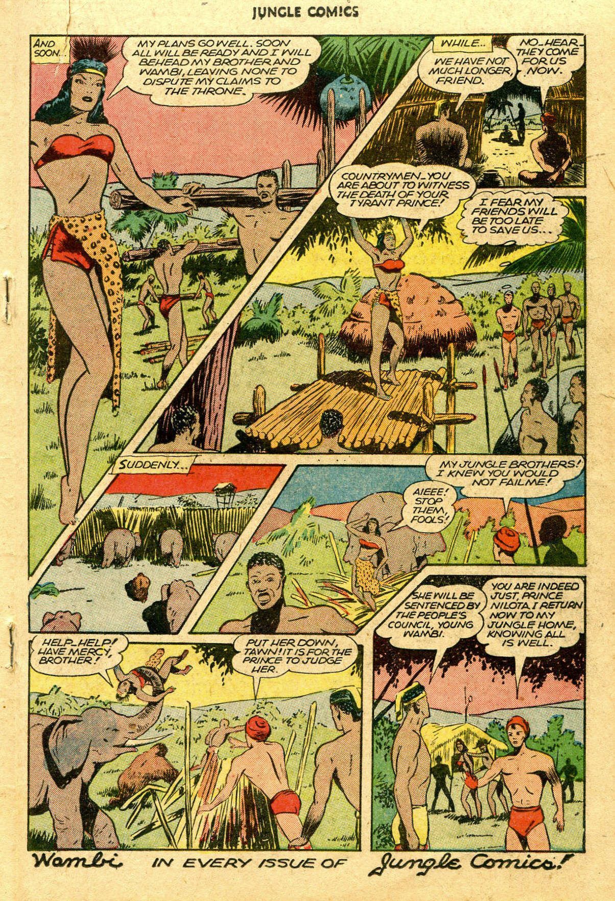 Read online Jungle Comics comic -  Issue #75 - 27