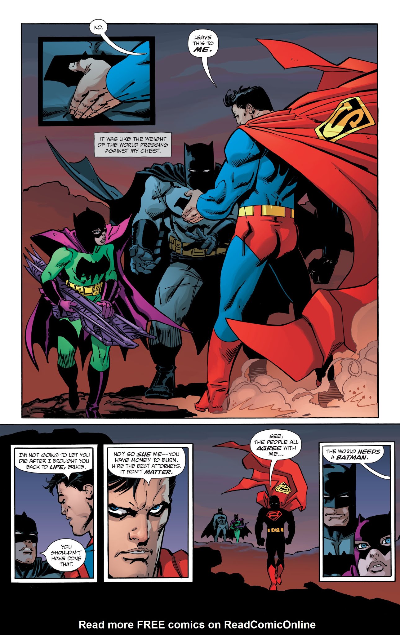 Read online Dark Knight III: The Master Race comic -  Issue # _TPB (Part 4) - 32