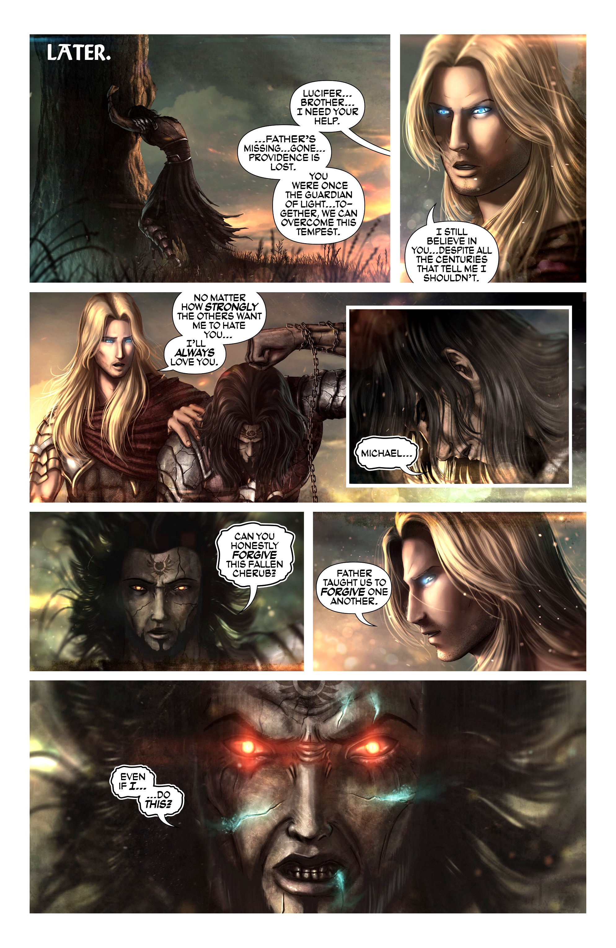 Read online Knights of the Golden Sun comic -  Issue #1 - 13