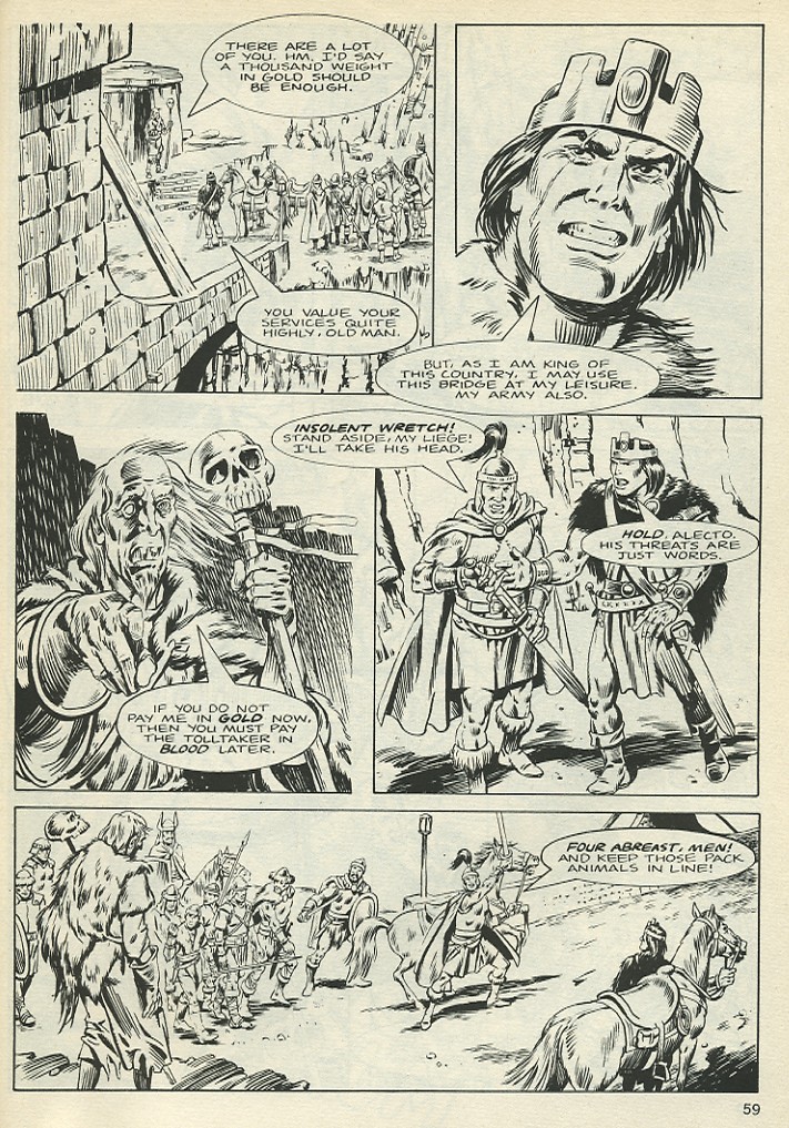 Read online The Savage Sword Of Conan comic -  Issue #136 - 58