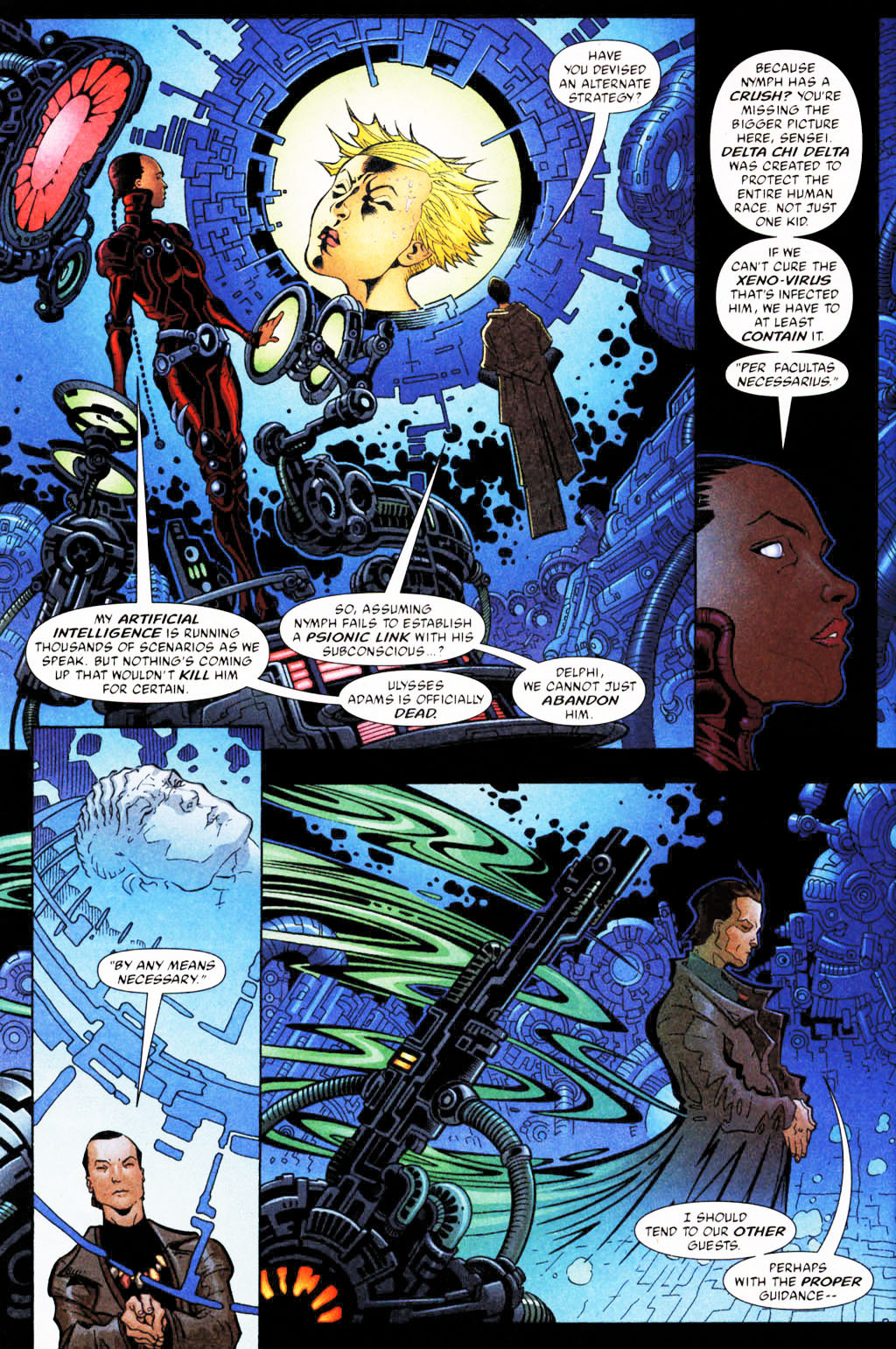 Read online The Human Race comic -  Issue #5 - 3