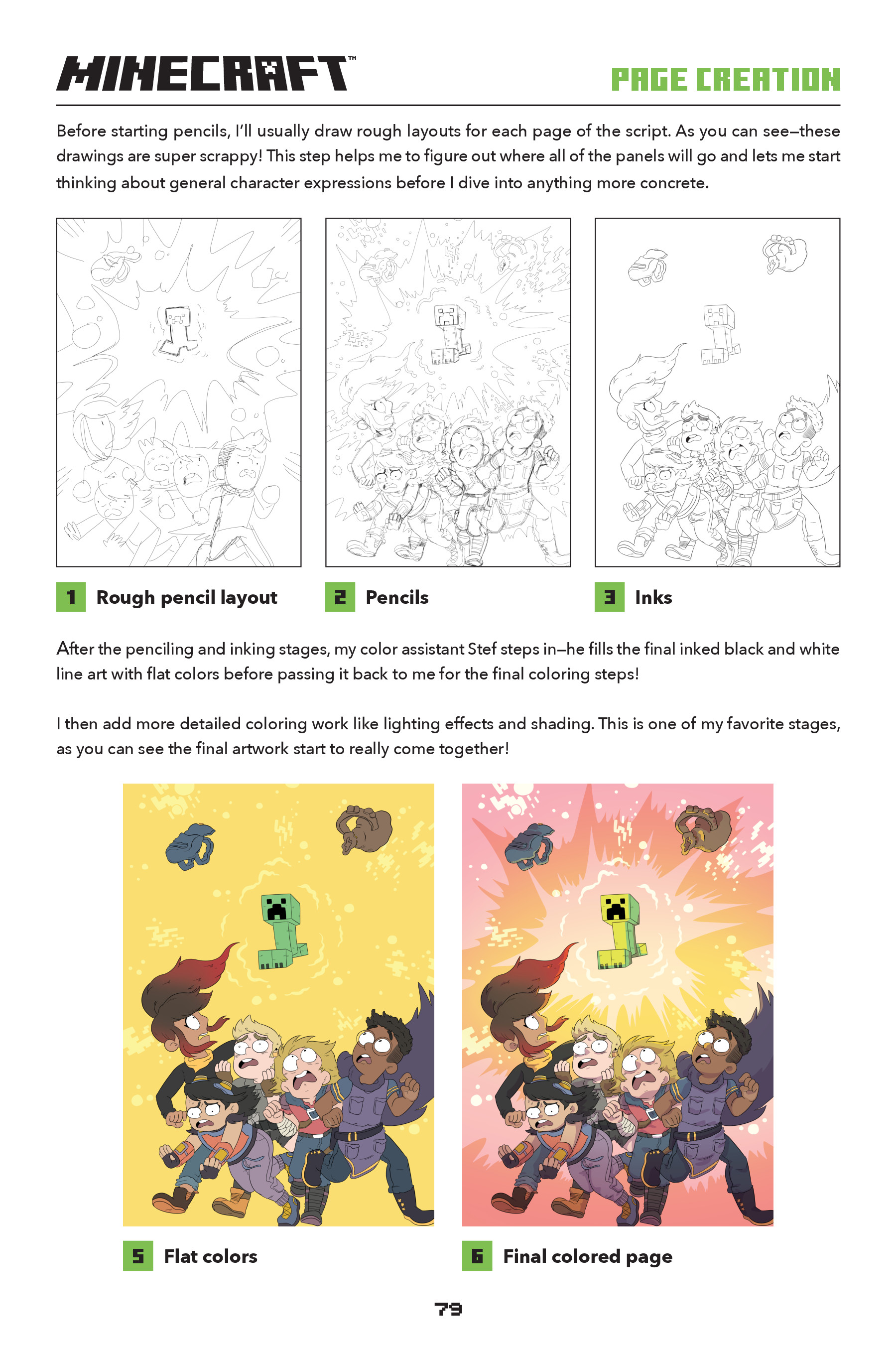 Read online Minecraft comic -  Issue # TPB 1 - 78