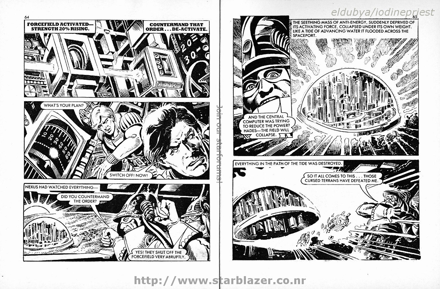 Read online Starblazer comic -  Issue #164 - 34