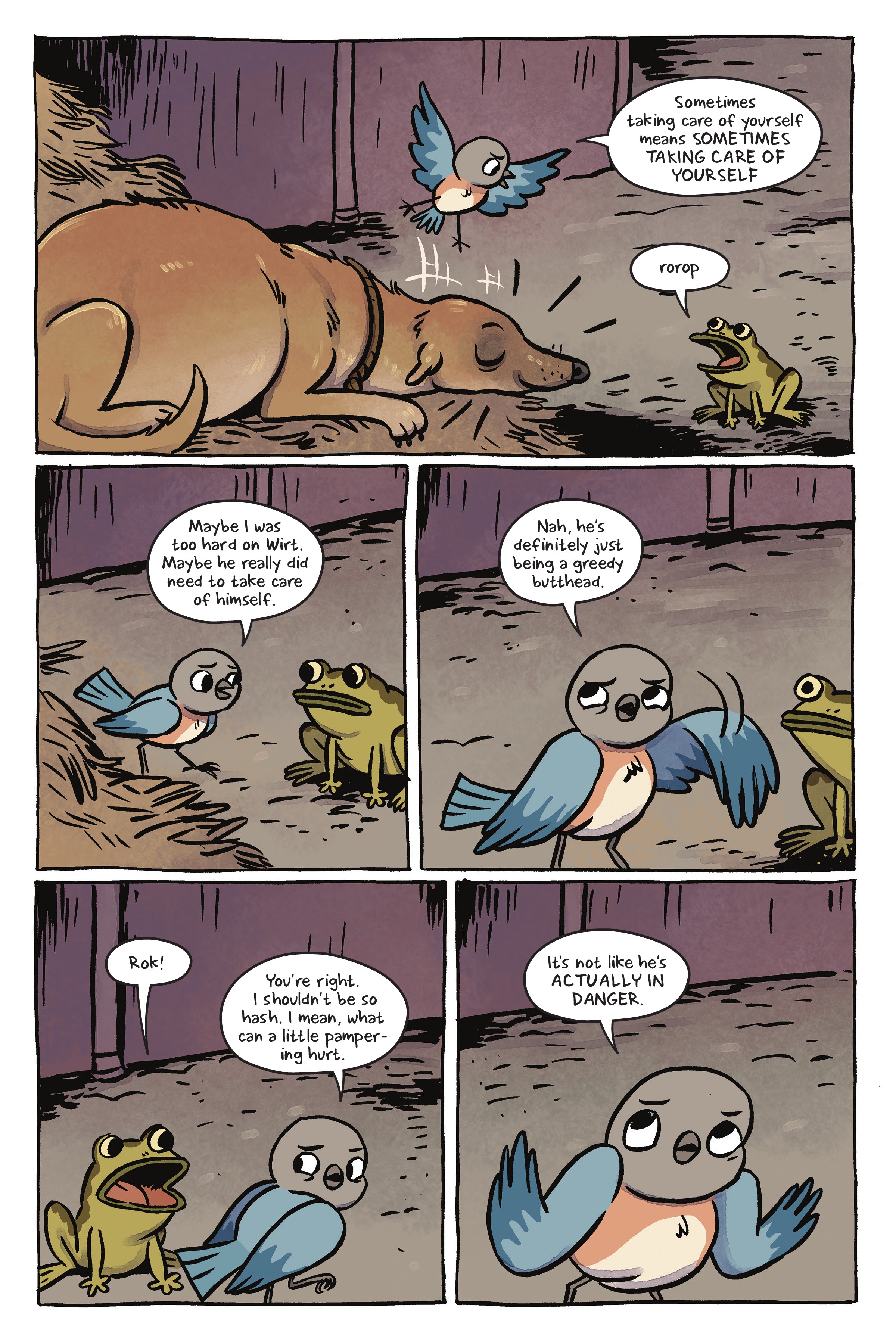 Read online Over the Garden Wall: Benevolent Sisters of Charity comic -  Issue # TPB - 75
