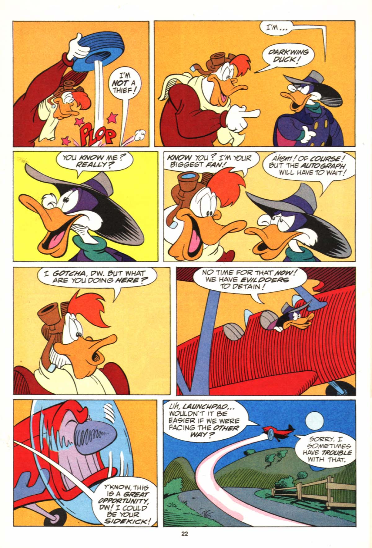 Read online Disney's Darkwing Duck Limited Series comic -  Issue #1 - 23
