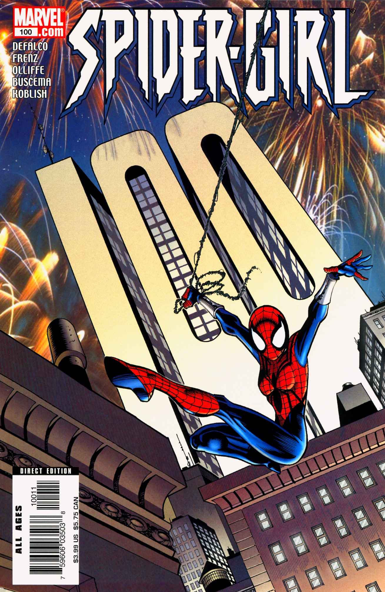 Read online Spider-Girl (1998) comic -  Issue #100 - 1