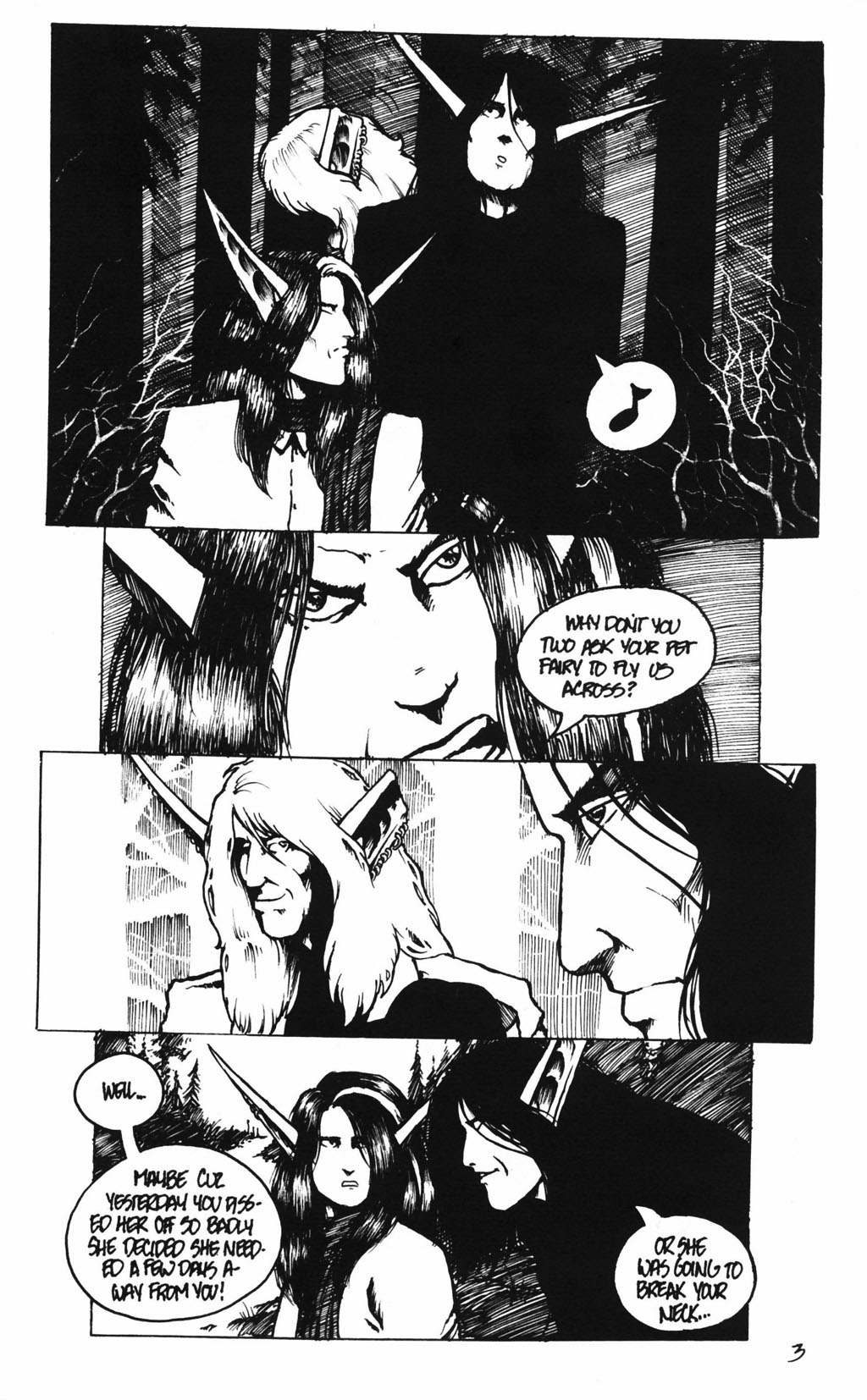 Read online Poison Elves (1995) comic -  Issue #62 - 5