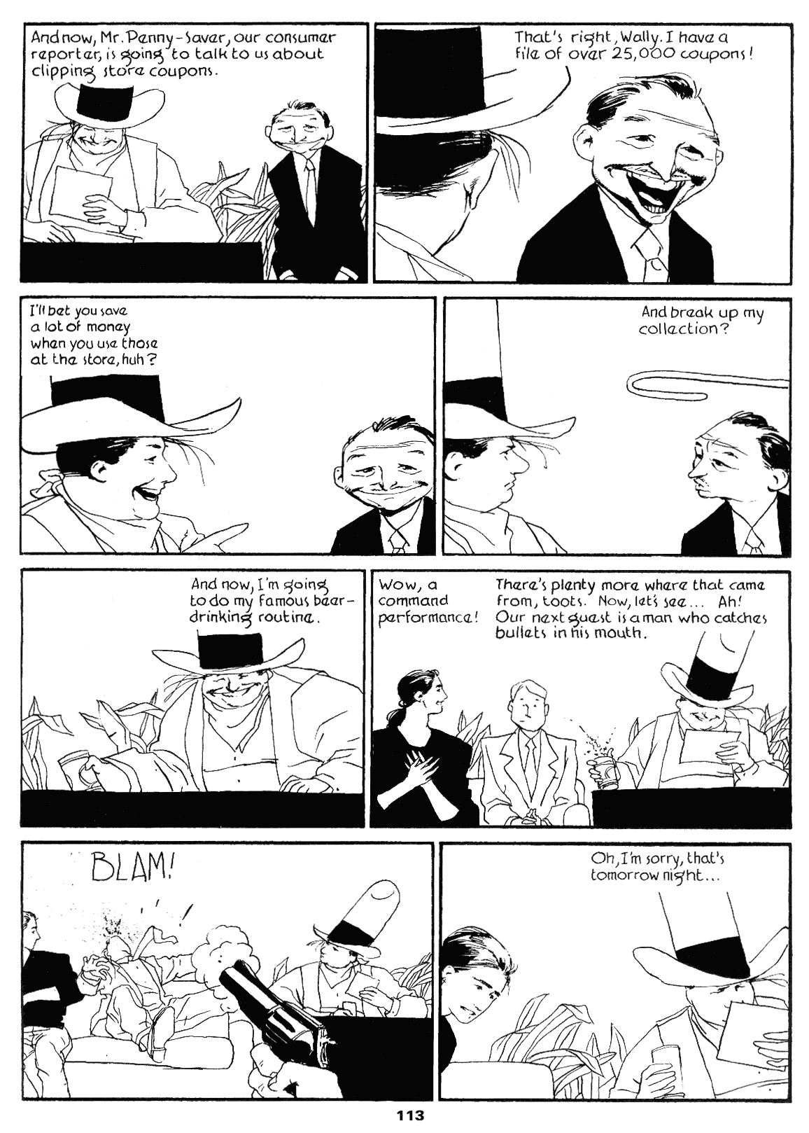 Read online The Cowboy Wally Show comic -  Issue # TPB - 115