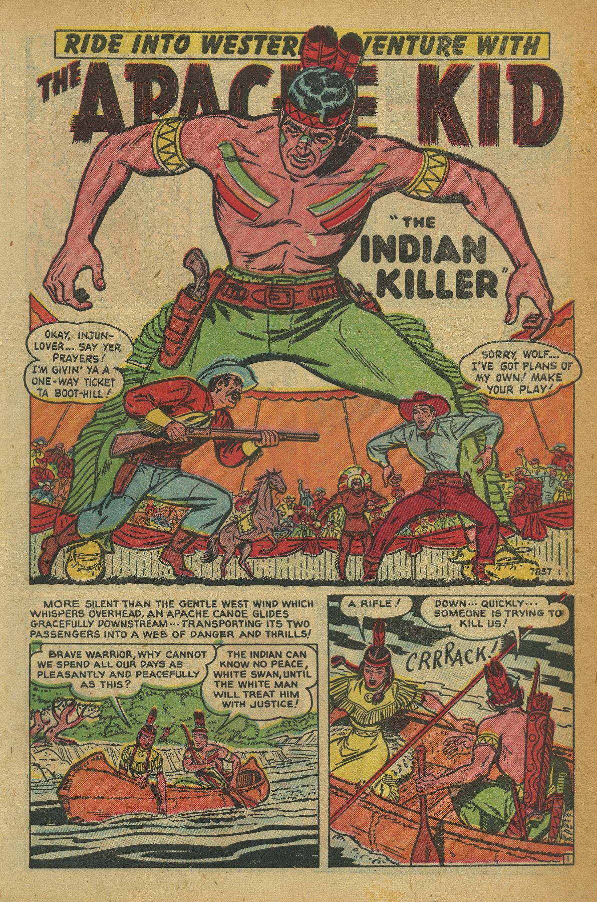 Read online Apache Kid comic -  Issue #3 - 3