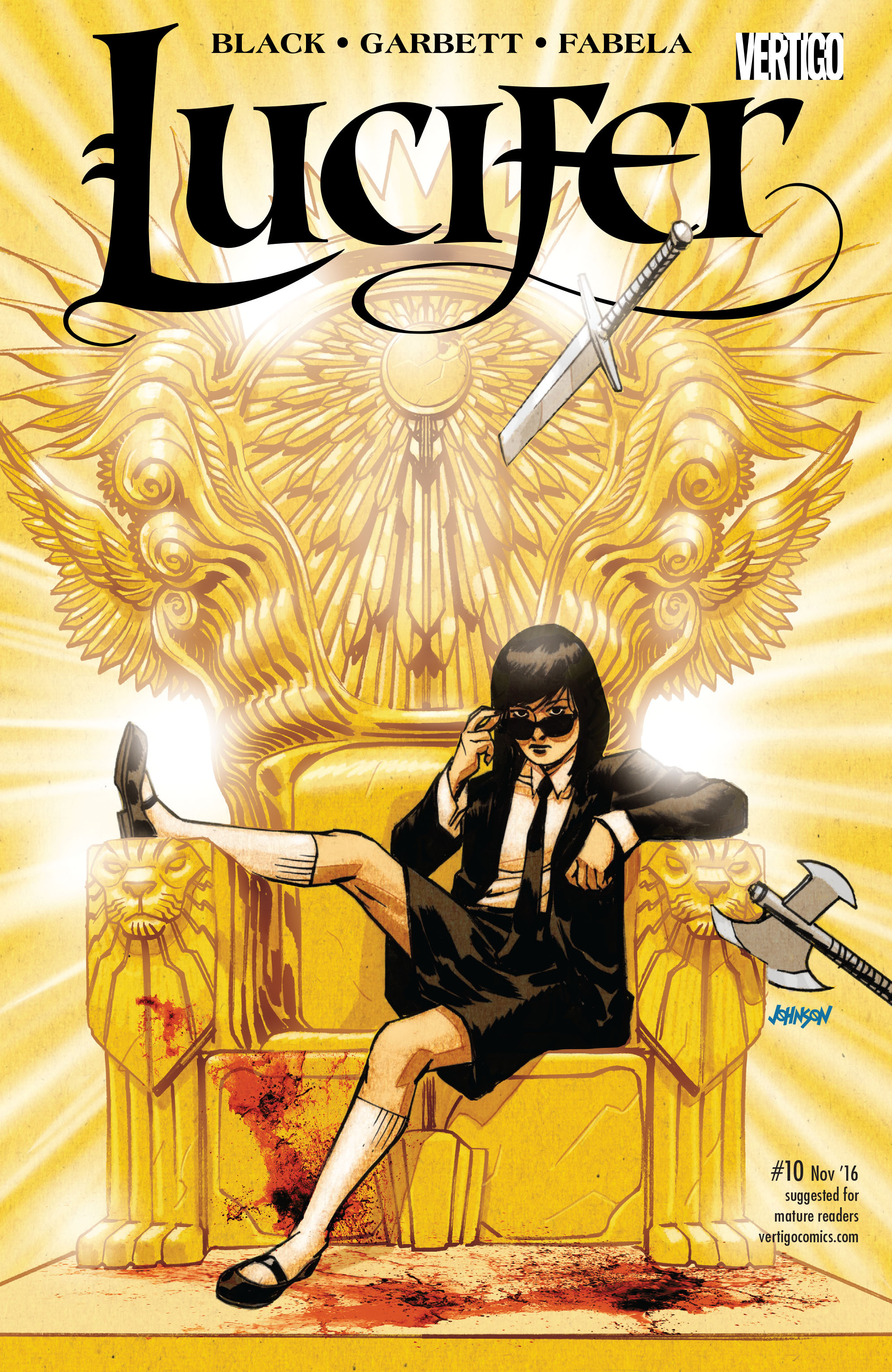 Read online Lucifer (2016) comic -  Issue #10 - 1
