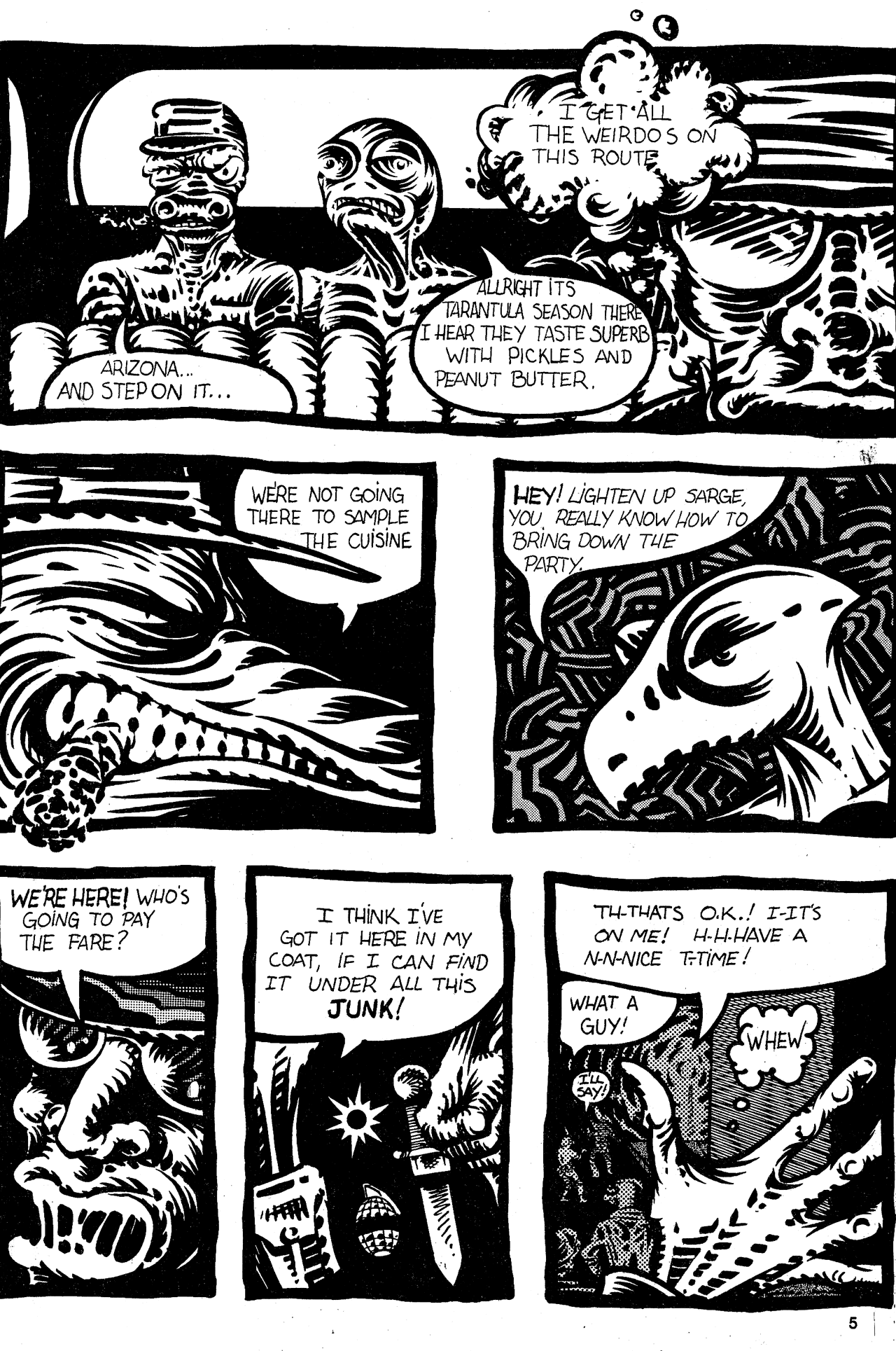 Read online Cold-Blooded Chameleon Commandos comic -  Issue #3 - 7
