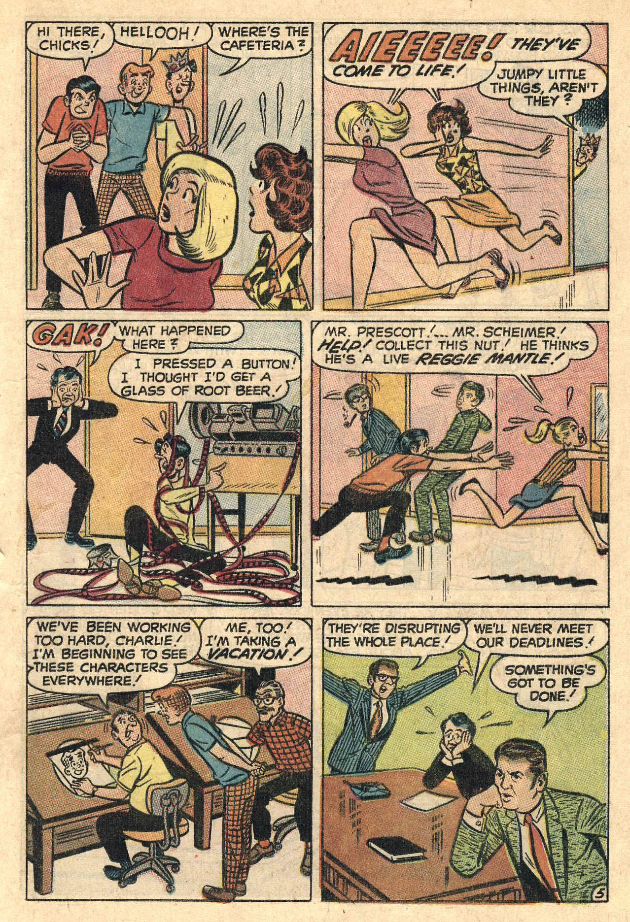Read online Everything's Archie comic -  Issue #1 - 7
