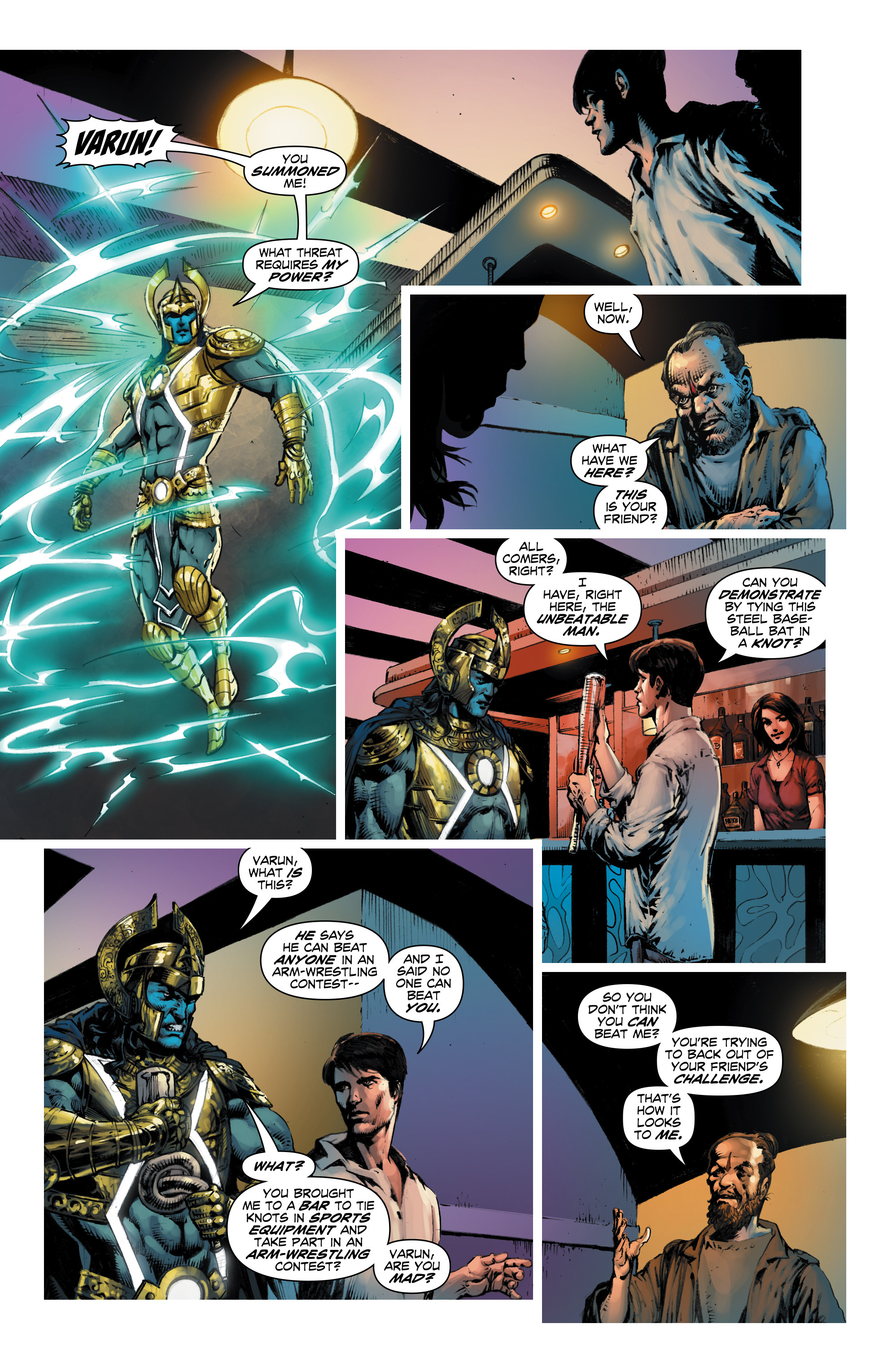 Read online Grant Morrison's Avatarex: Destroyer of Darkness comic -  Issue #3 - 12