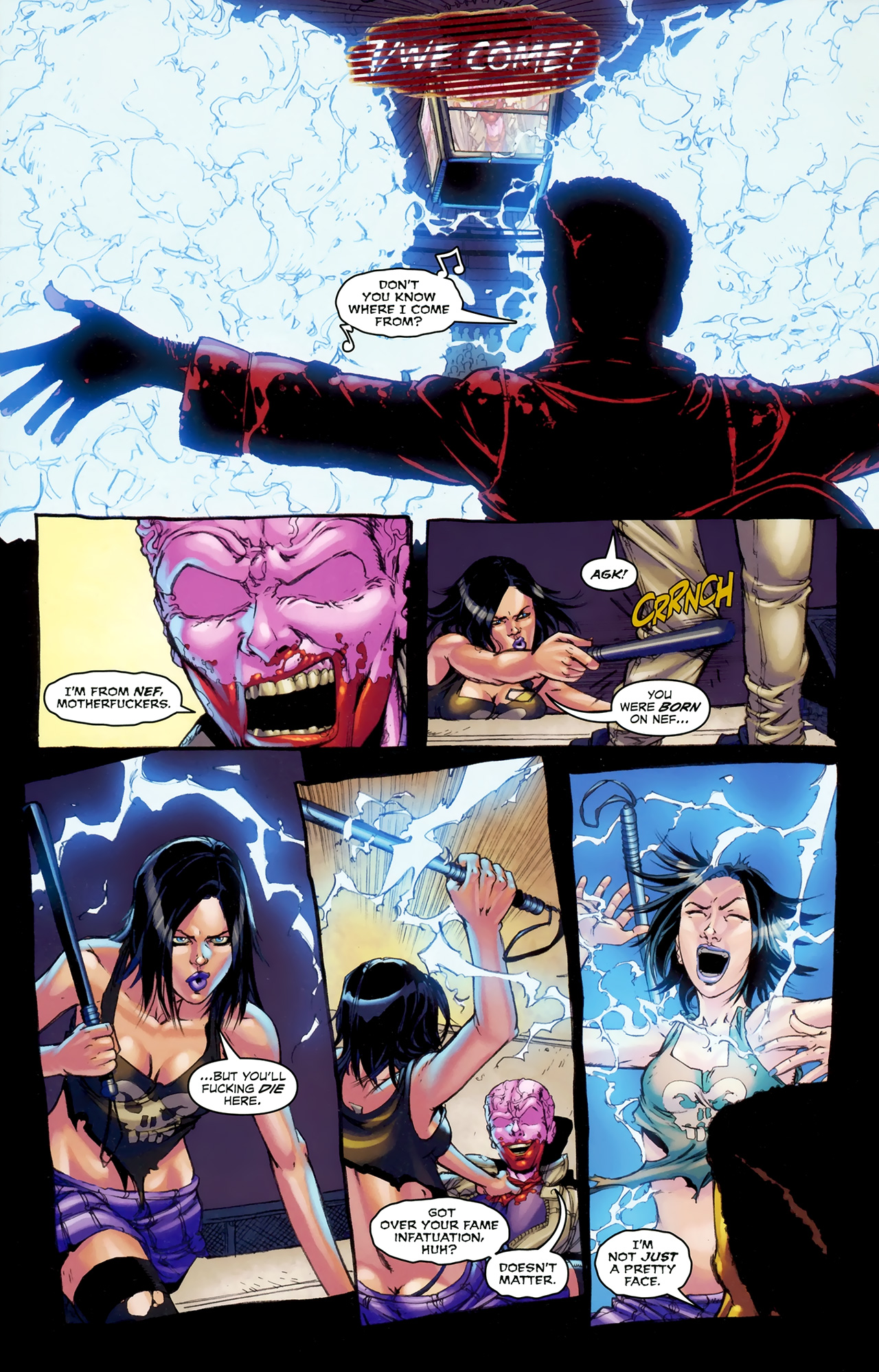 Read online Hack/Slash (2011) comic -  Issue #8 - 18