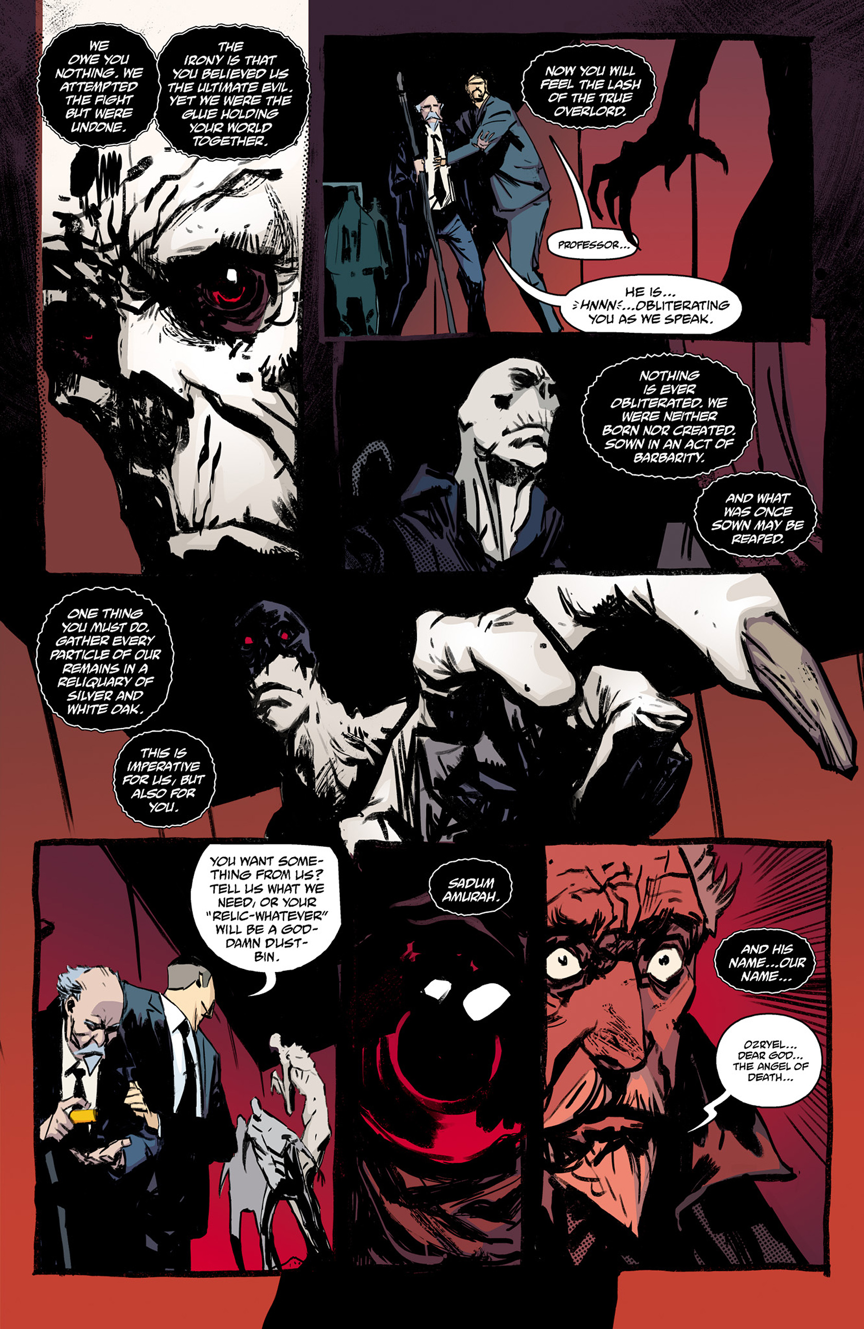 Read online The Strain: The Fall comic -  Issue #9 - 7