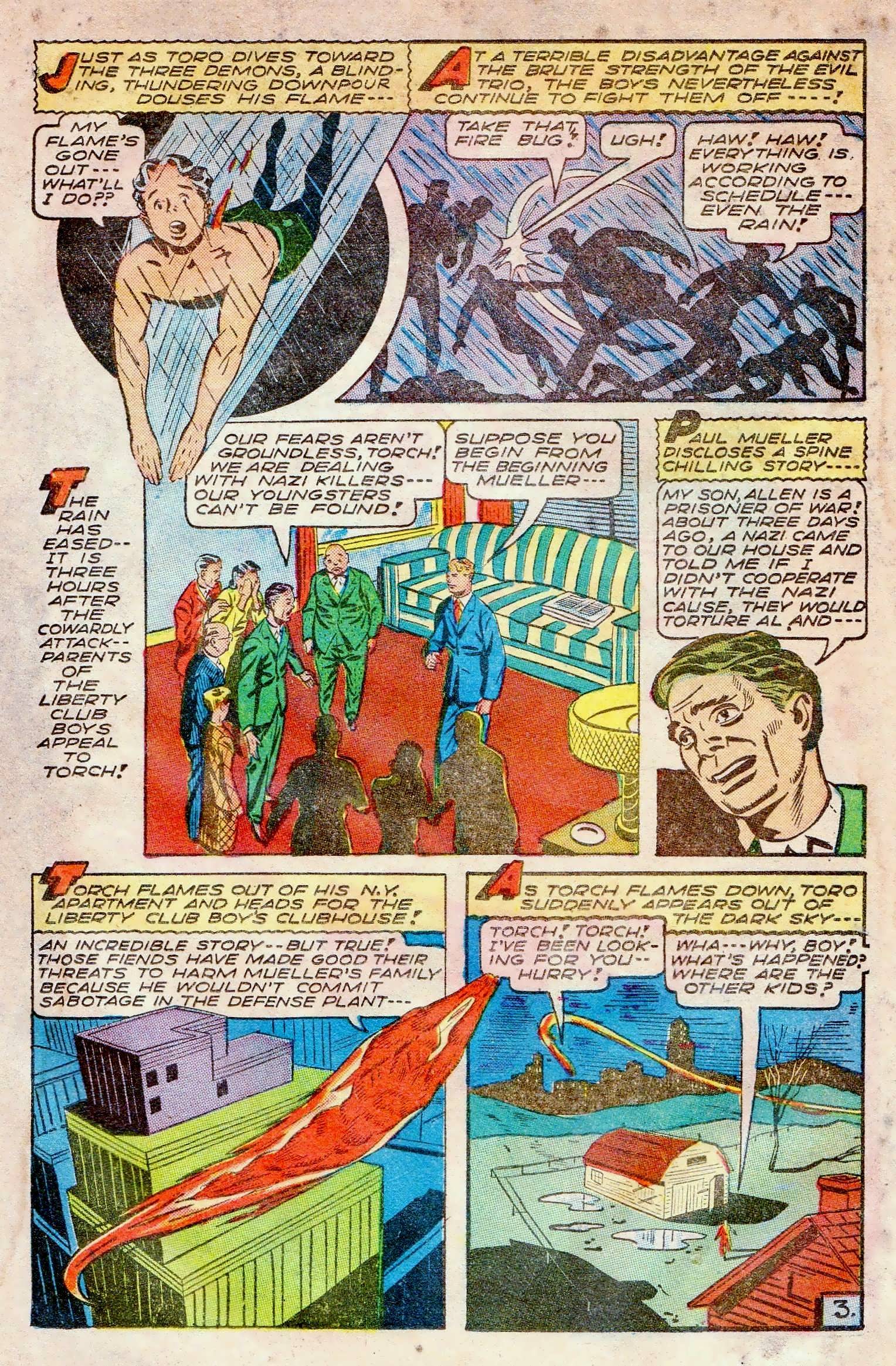 Read online The Human Torch (1940) comic -  Issue #15 - 31
