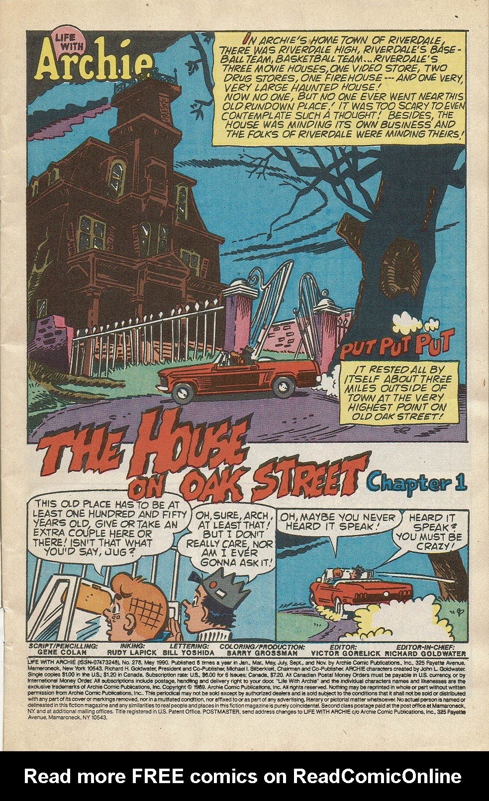 Read online Life With Archie (1958) comic -  Issue #278 - 3