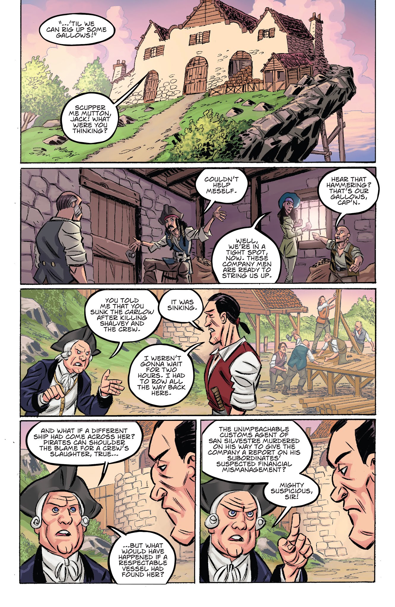 Read online Disney Pirates of the Caribbean comic -  Issue #3 - 16