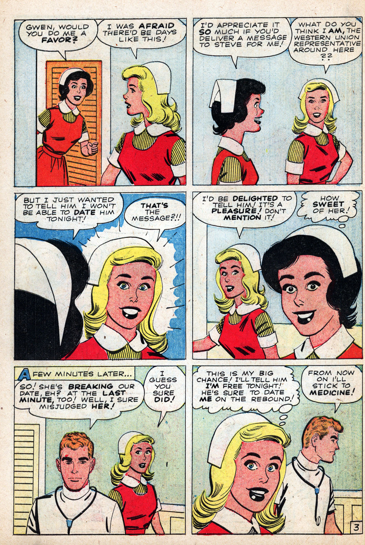 Read online Linda Carter, Student Nurse comic -  Issue #1 - 30
