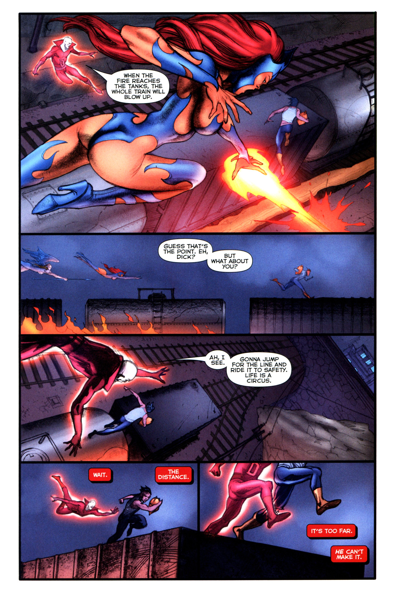 Read online Flashpoint: Deadman and the Flying Graysons comic -  Issue #3 - 27